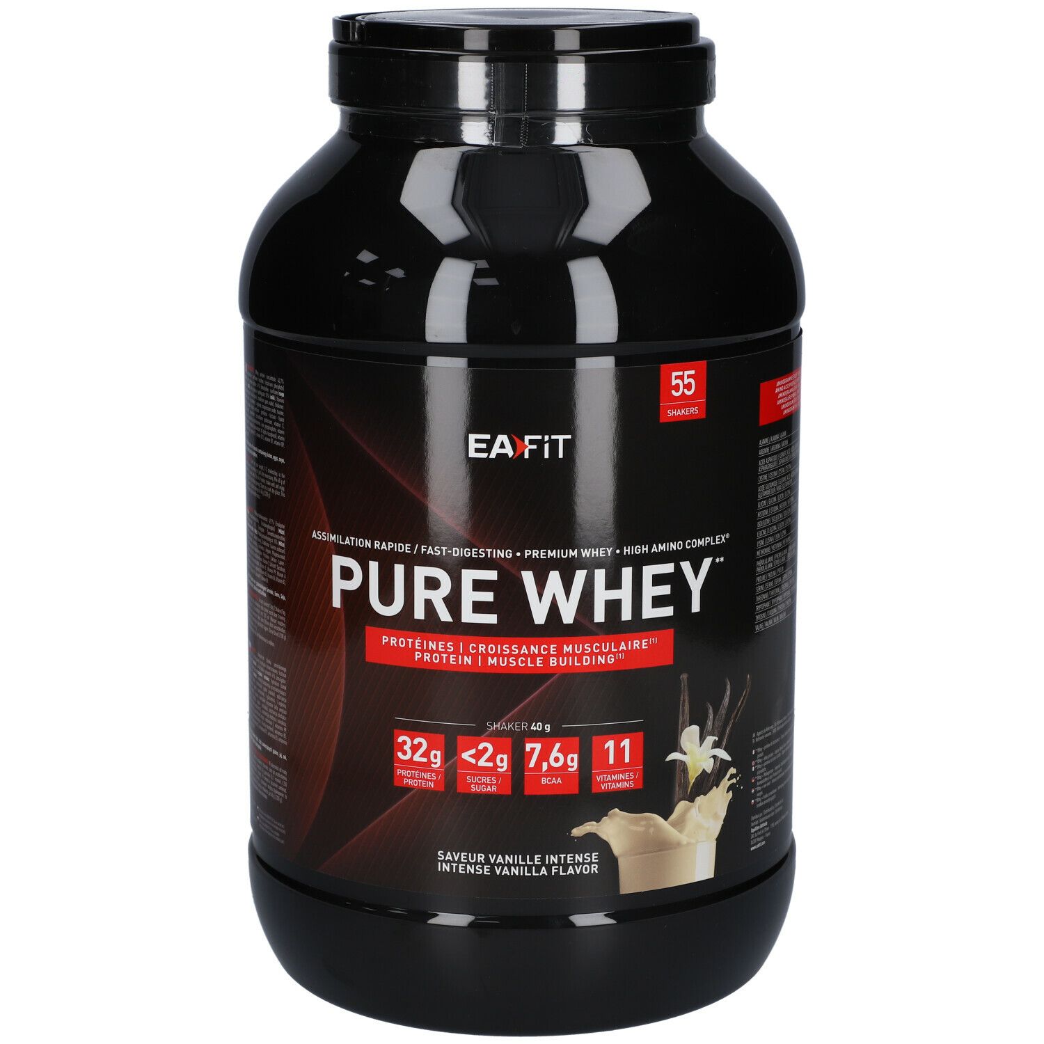 EA Fit Pure Whey Vanille intense