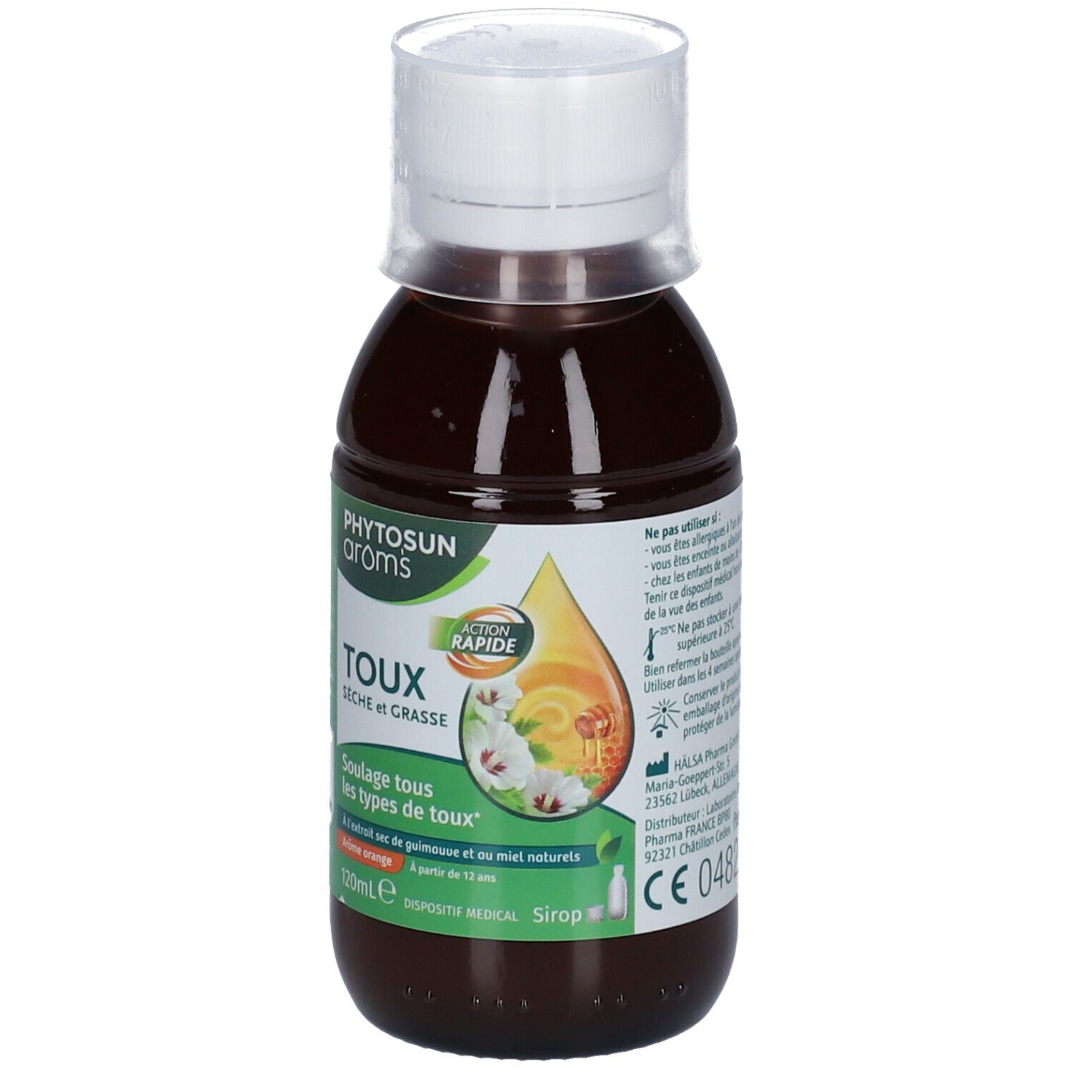 Phytosun Aroms sirop toux sèche et grasse  shoppharmacie.fr