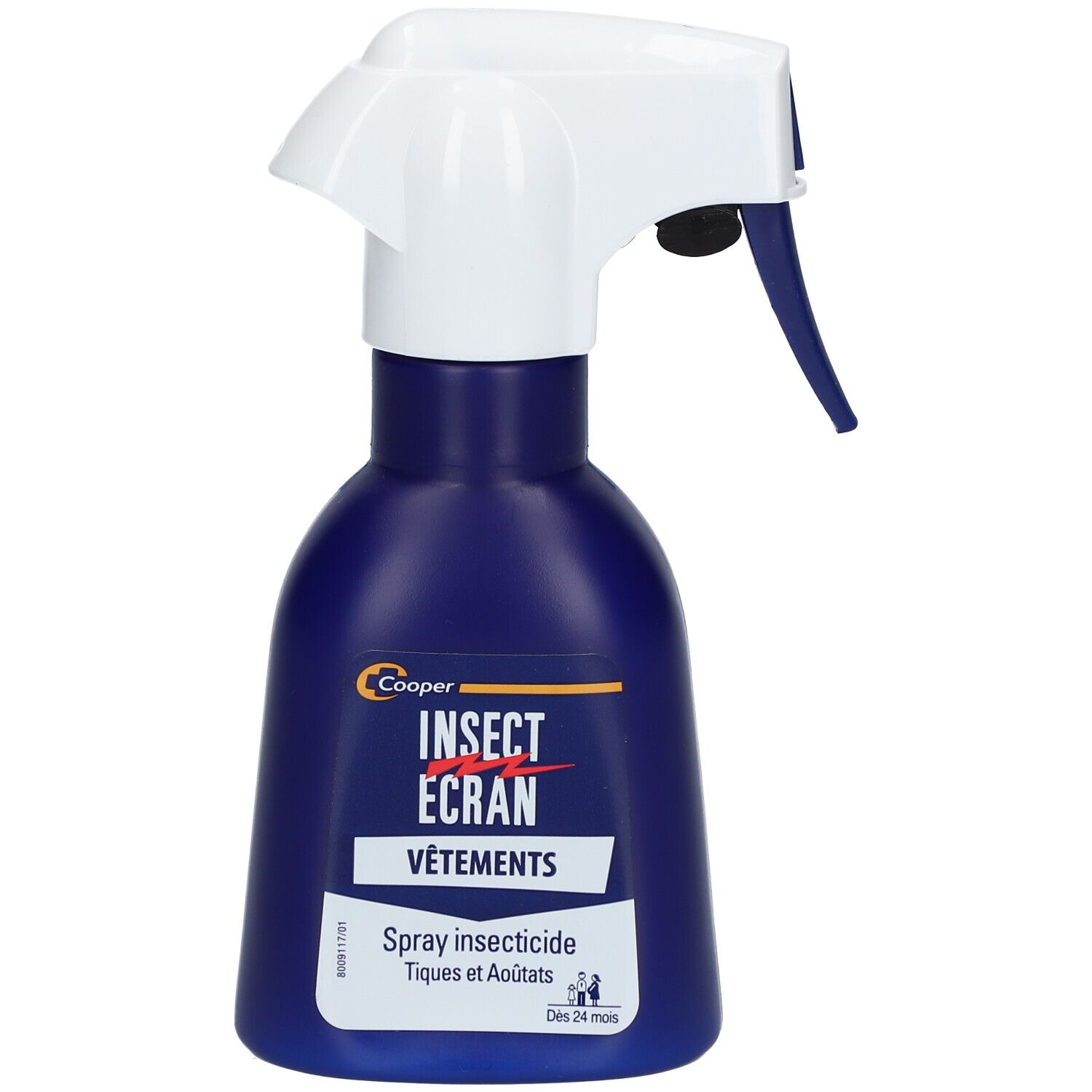 Insect Ecran Vêtements Spray Insecticide Tiques & Aoûtats