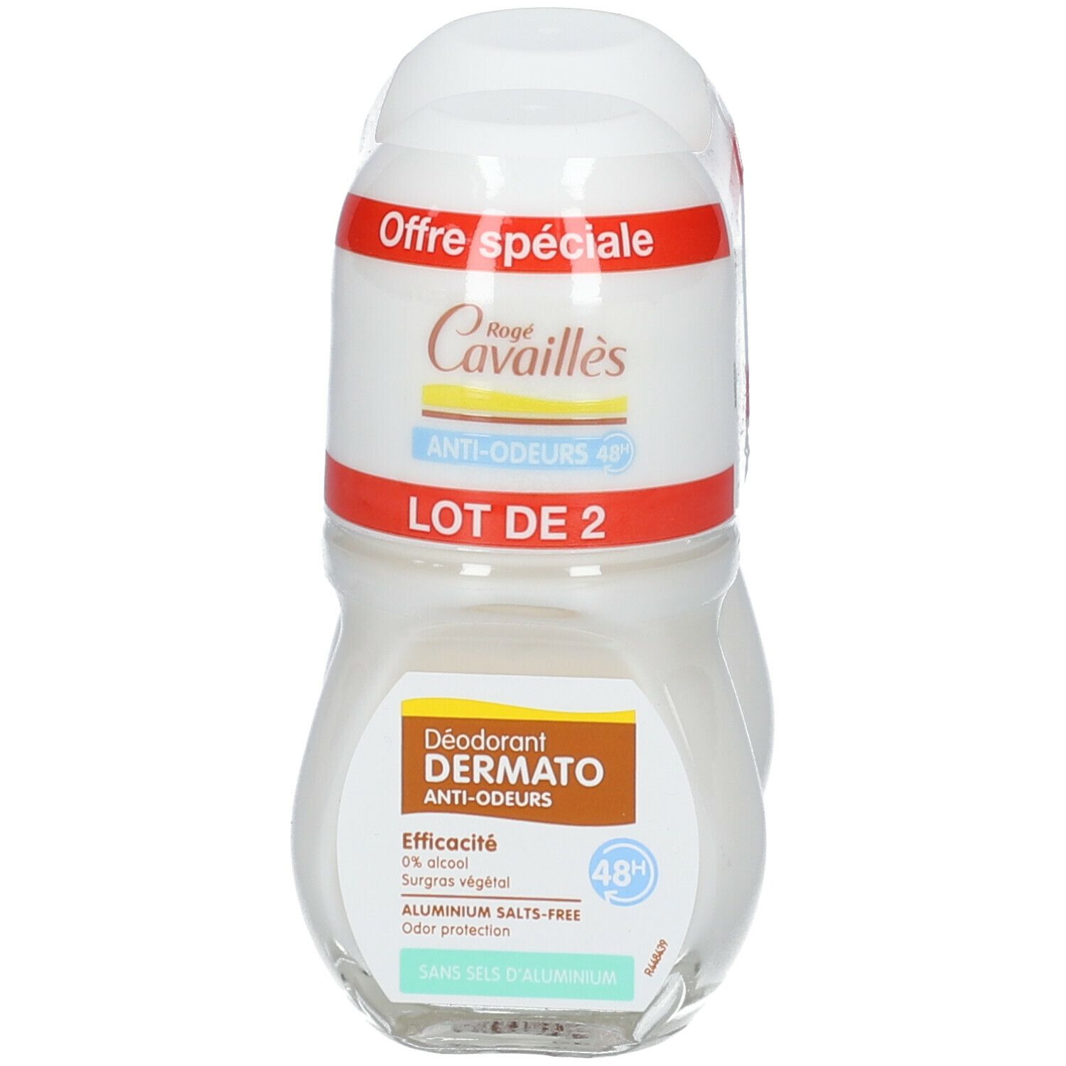 Rogé Cavaillès Déodorant Dermato Anti-odeurs 48H Roll'on