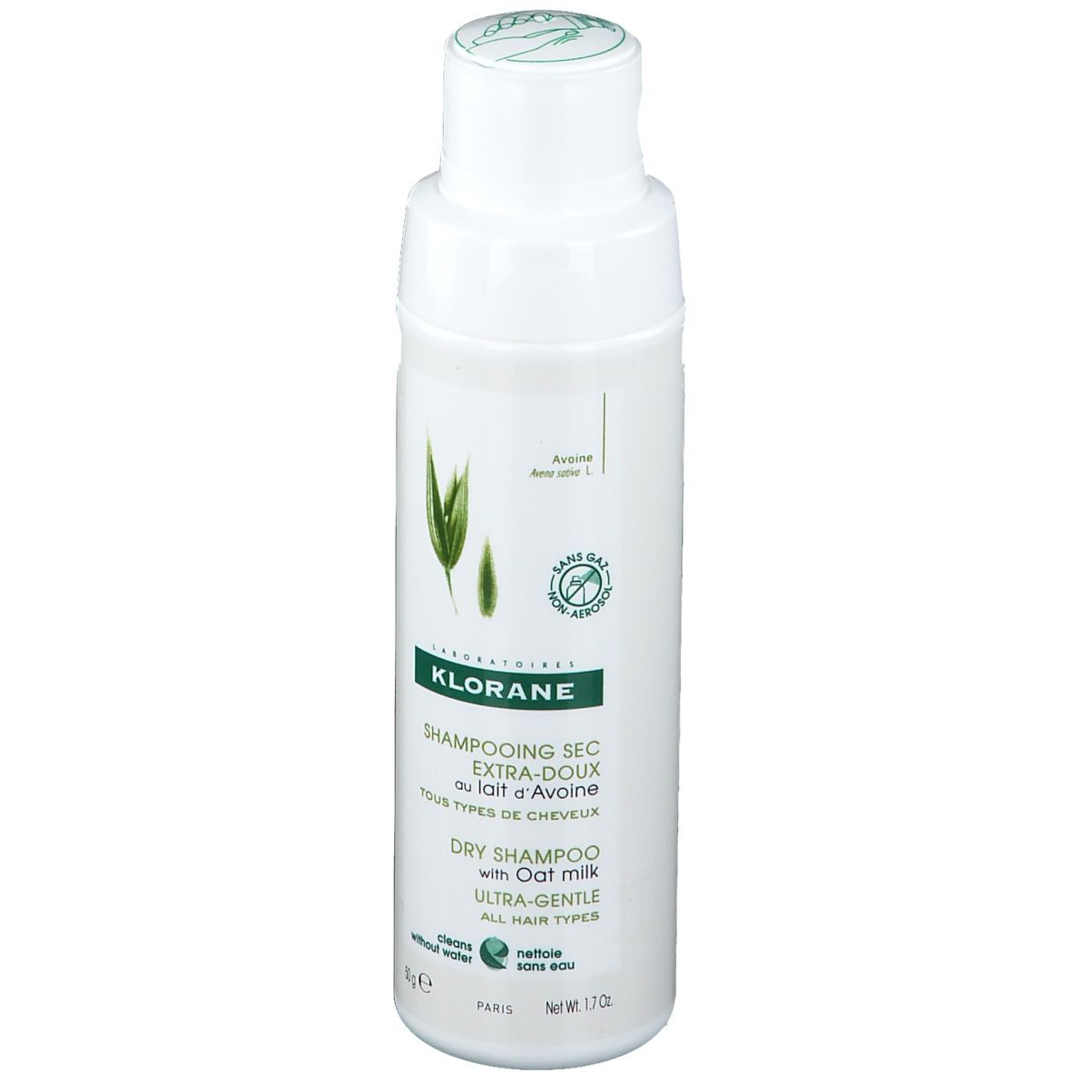 KLORANE Shampoing sec Extra Doux au lait d'Avoine shoppharmacie.fr