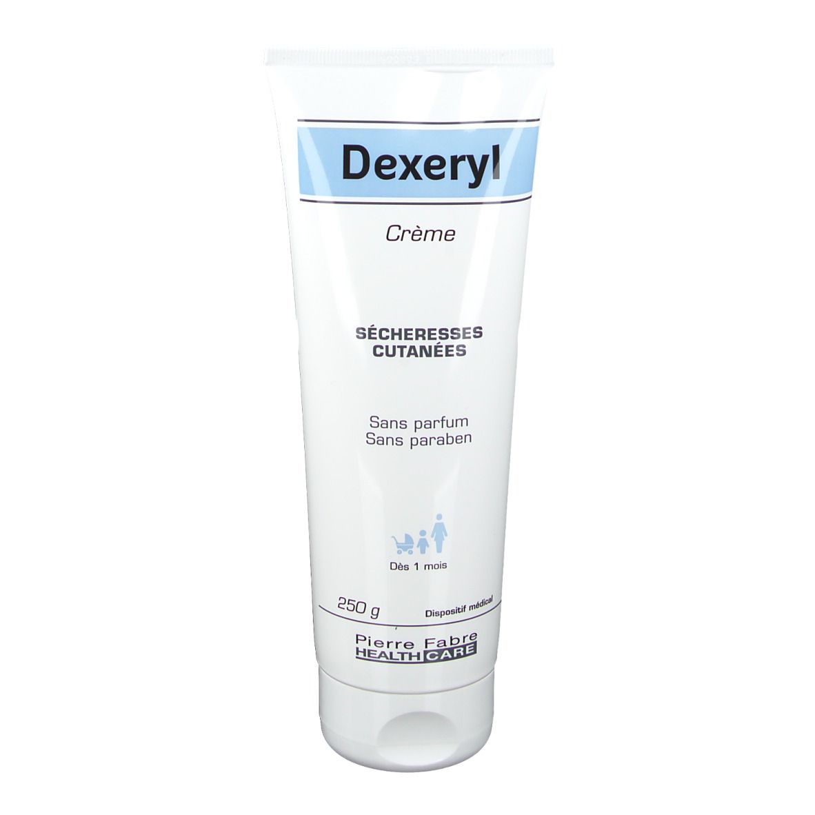 Dexeryl Crème Sécheresse Cutanée, Dispositif médical, crème pour application locale, tube