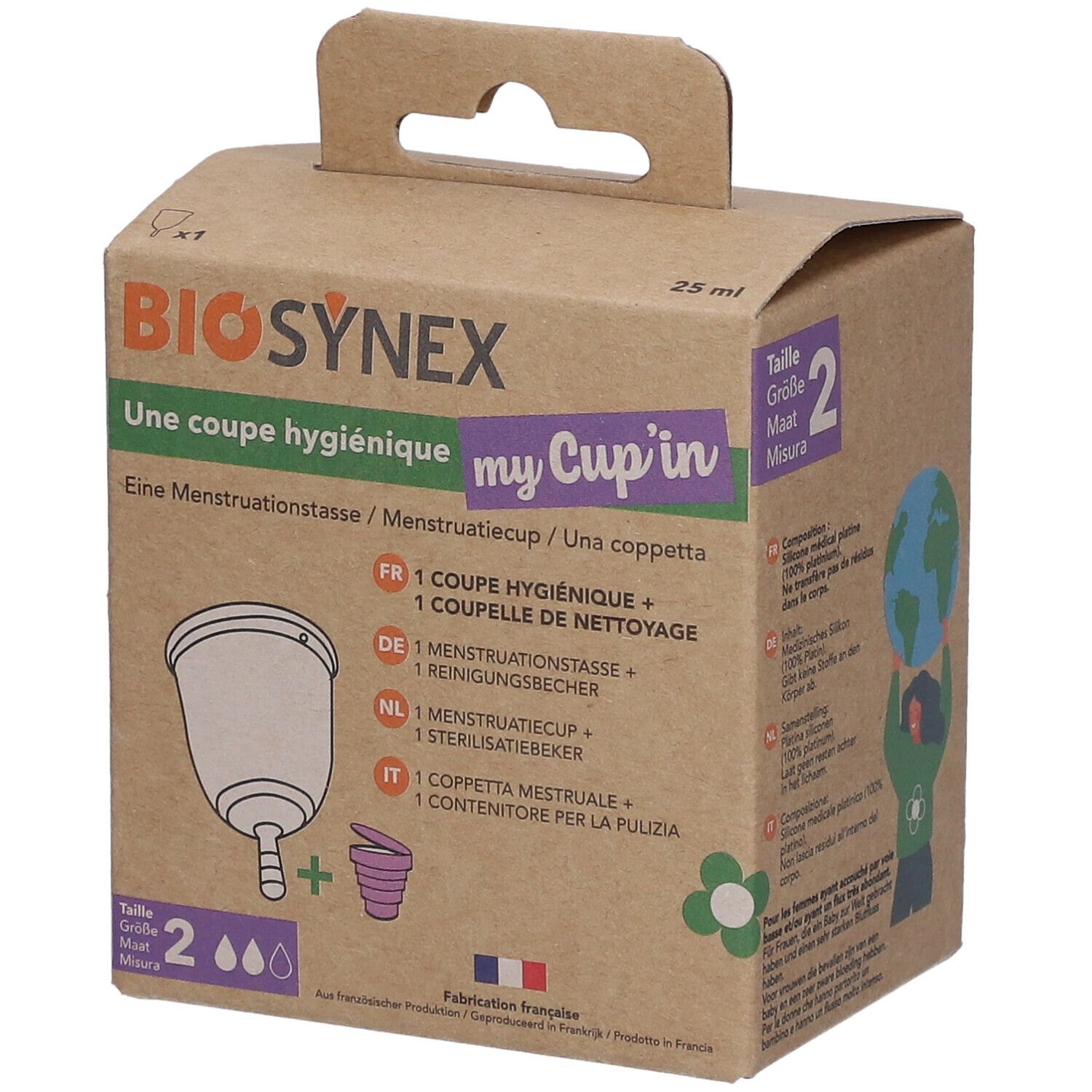Biosynex® My Cup'in Taille 2