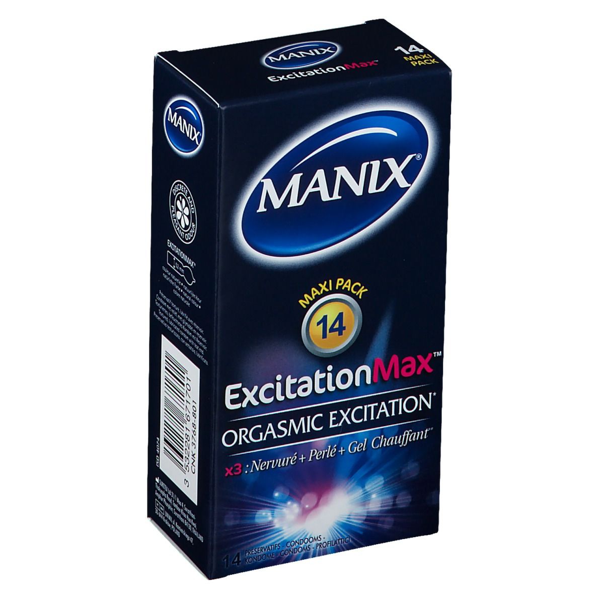 Manix® ExcitationMax Préservatifs
