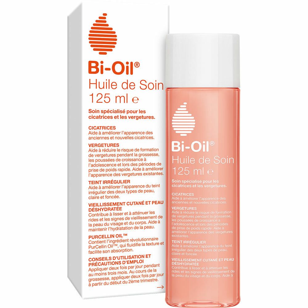 Bi-Oil Huile de Soin Pour la Peau - Soin Spécialisé pour les Vergetures, Cicatrices, Peau Sèche et T