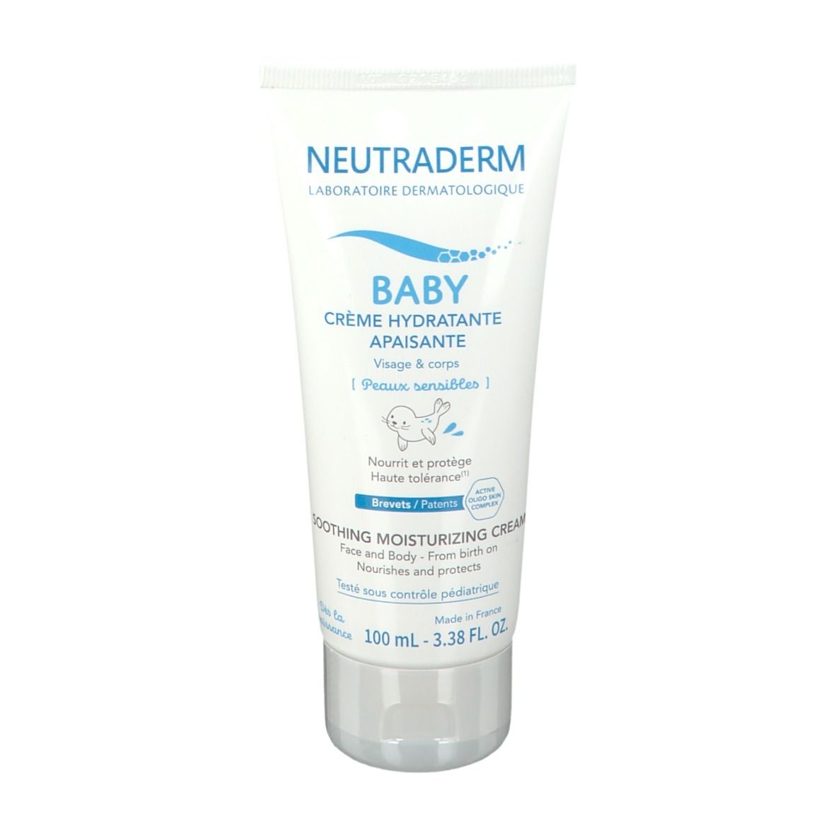 Neutraderm Baby Crème Hydratante Apaisante Visage & Corps