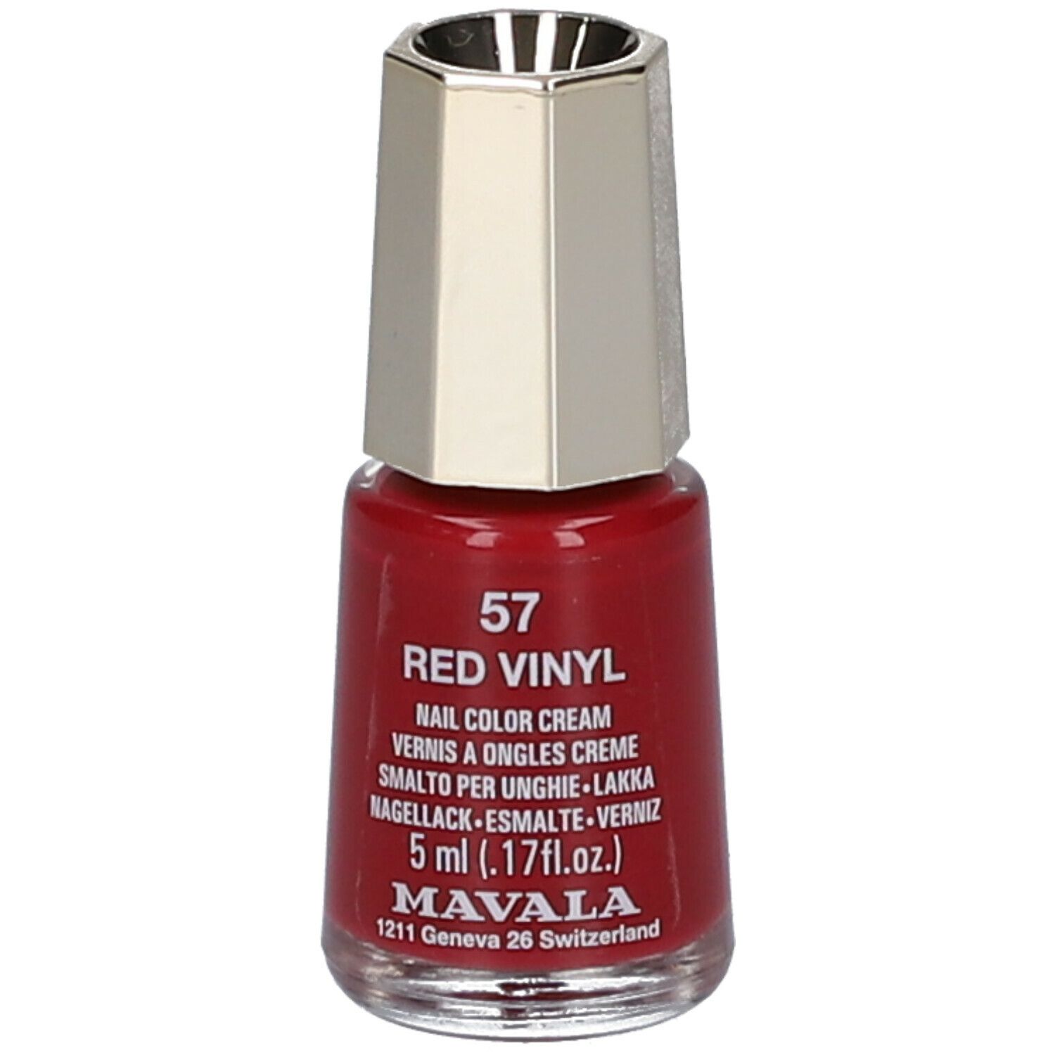 Mavala Mini Color vernis à ongles crème - Red Vinyl 057