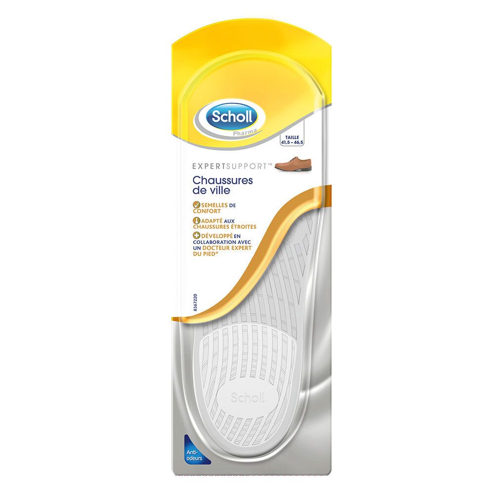 Scholl® Semelles ActivGel™ Chaussures de ville Taille 41,5 - 46,5