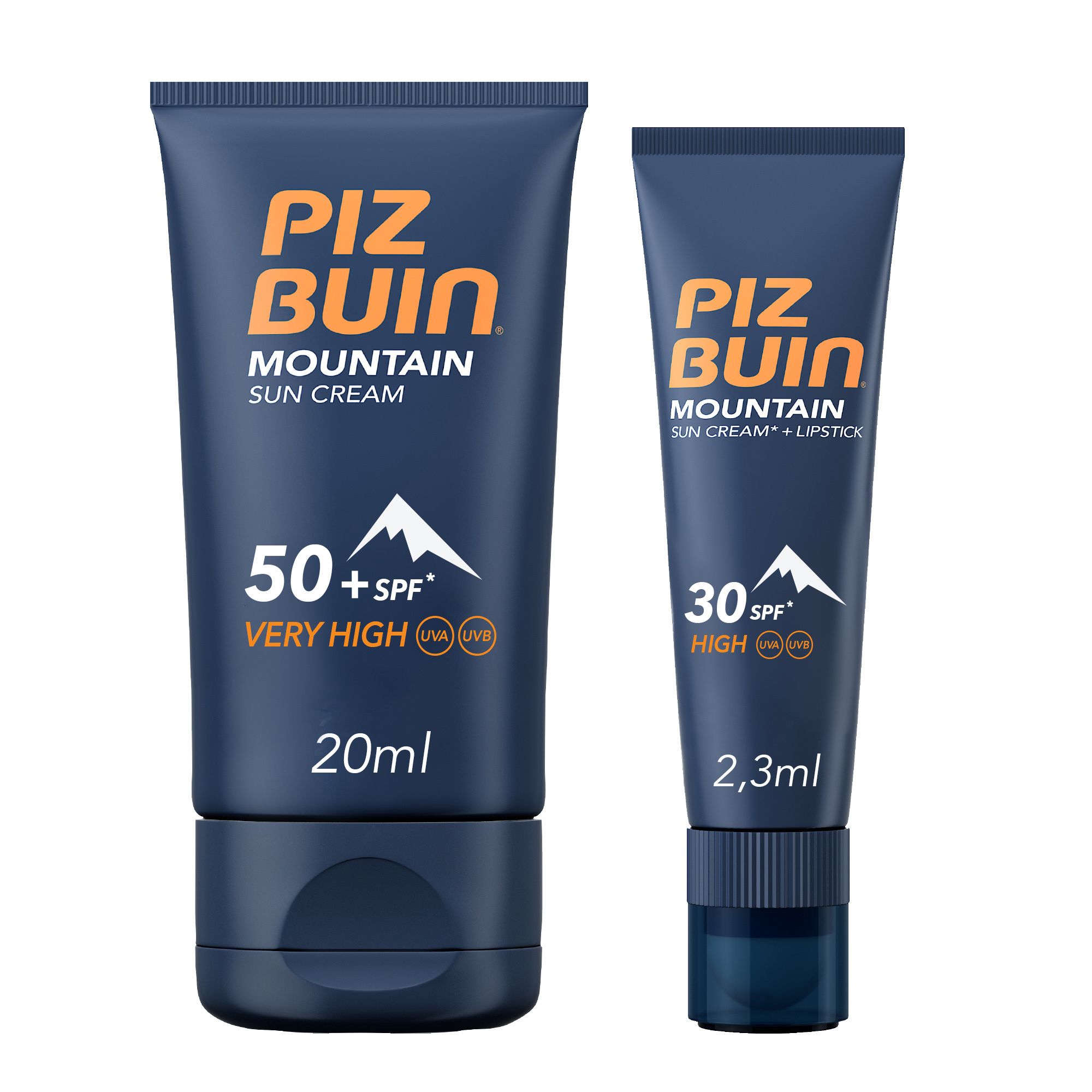 Piz Buin® ?Mountain Crème Solaire + Stick Lèvres Spf50+