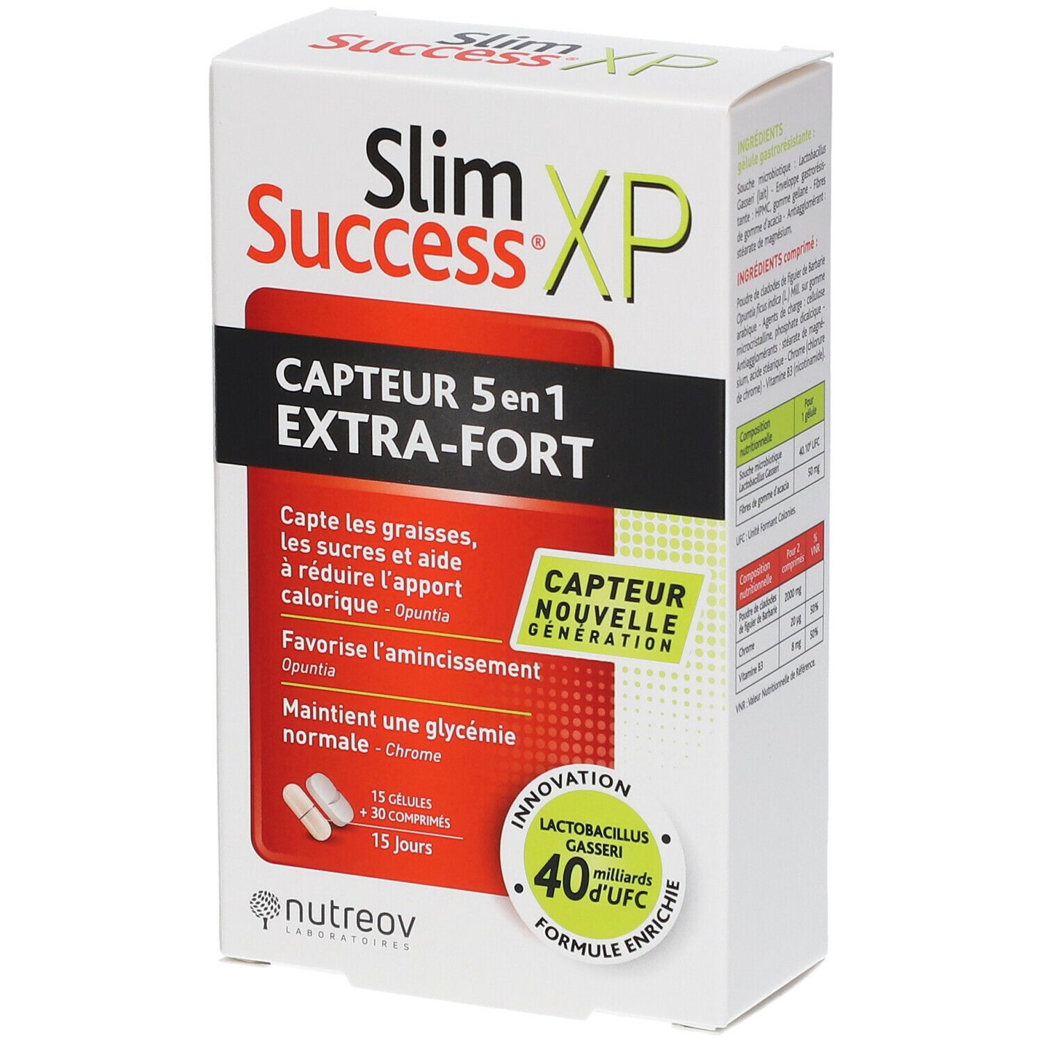 nutreov Slim Success® XP Capteur 5 en 1 Extra-fort