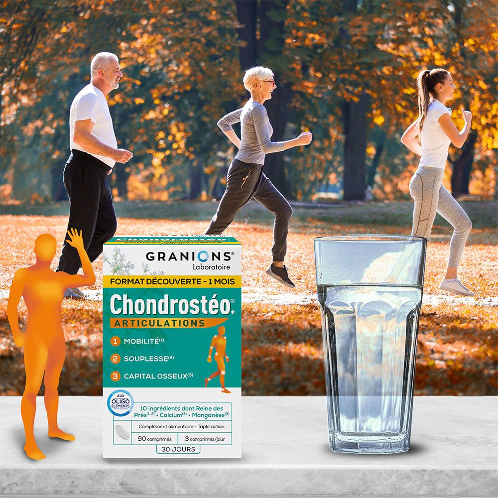 Laboratoire des Granions® Chondrostéo®+ Articulations