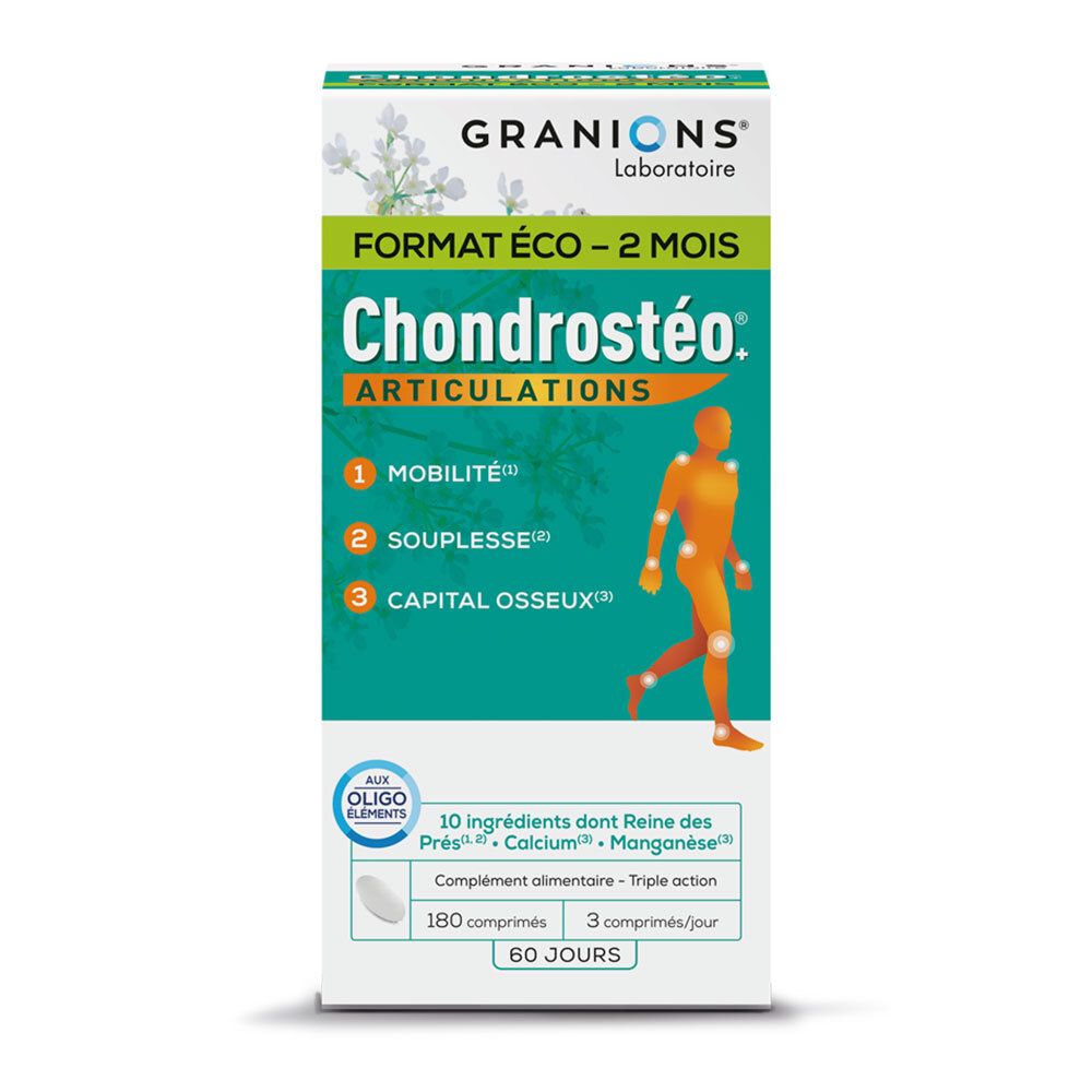Laboratoire des Granions® Chondrostéo®+ Articulations