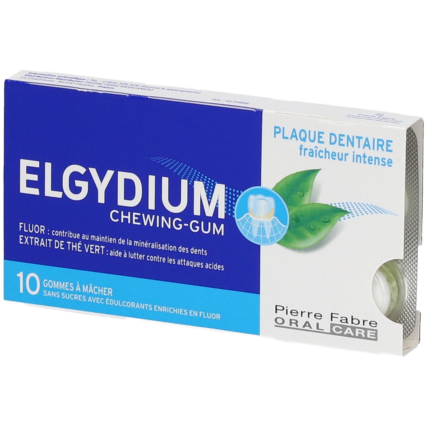 Elgydium Chewing-Gum Plaque Dentaire