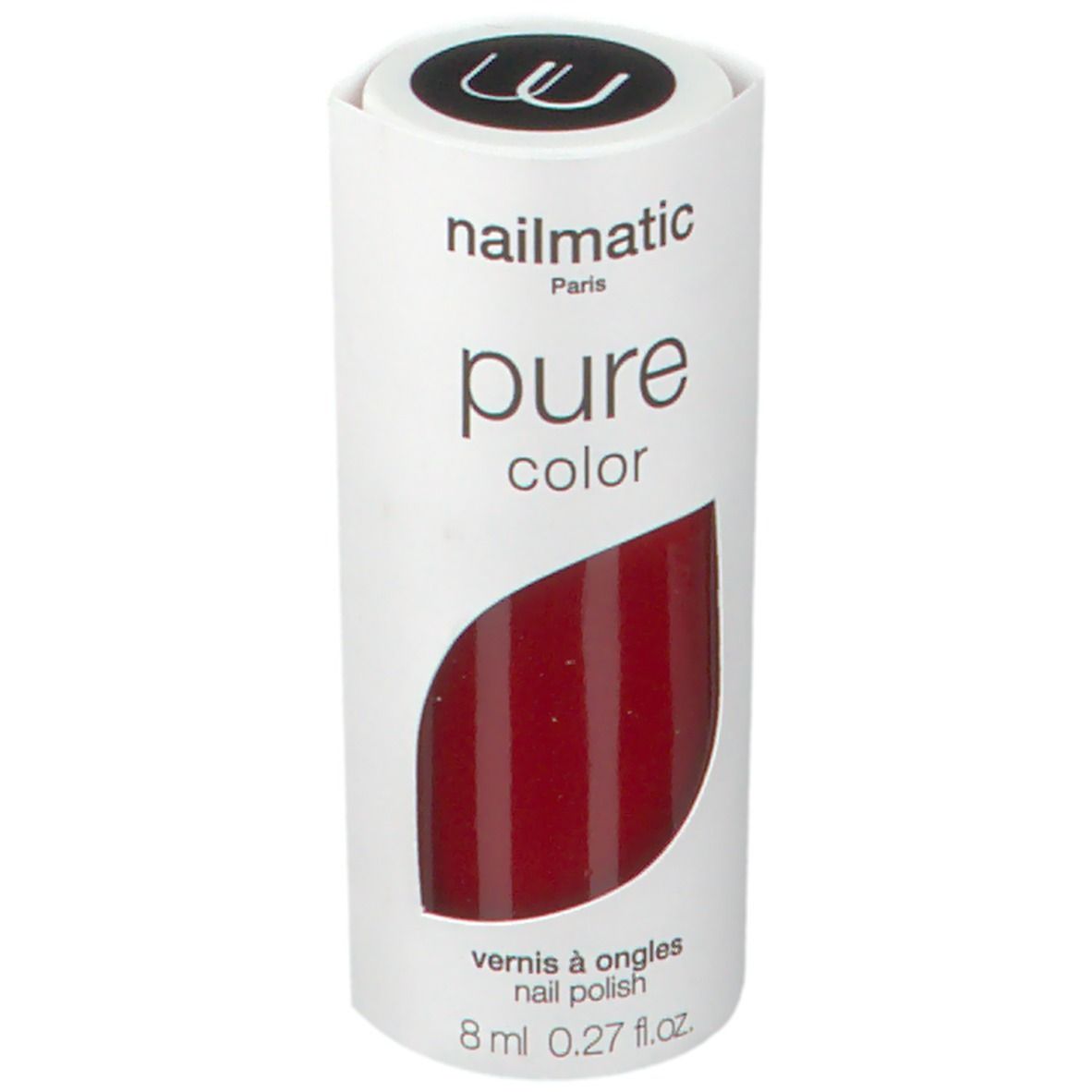 Nailmatic Pure color Vernis à ongles biosourcé - rouge bordeaux – Kate
