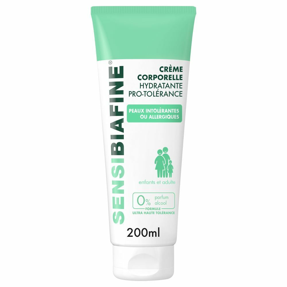 SensiBiafine Crème Corporelle Hydratante Pro-Tolérance 200 ml