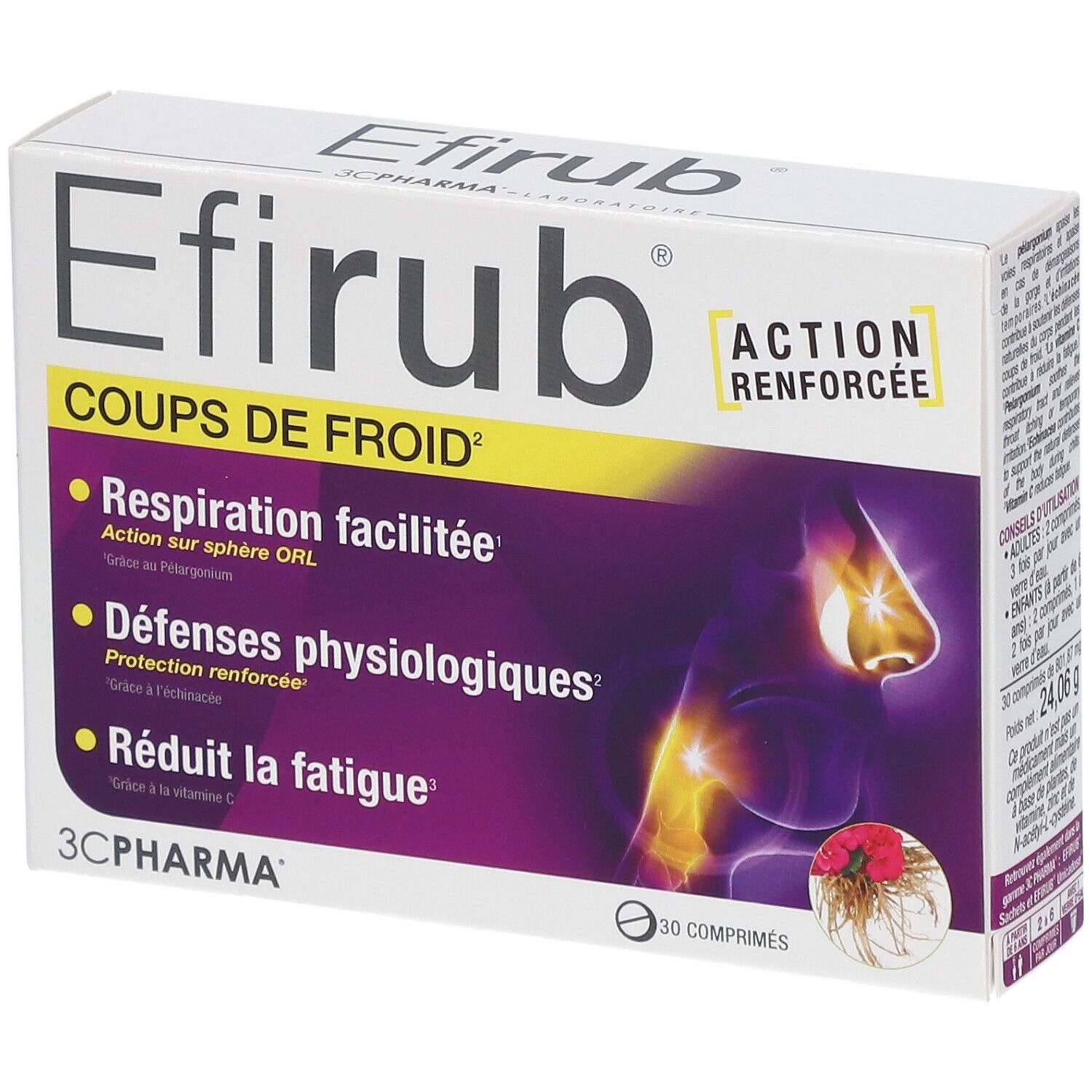 3C Pharma Efirub® Comprimés