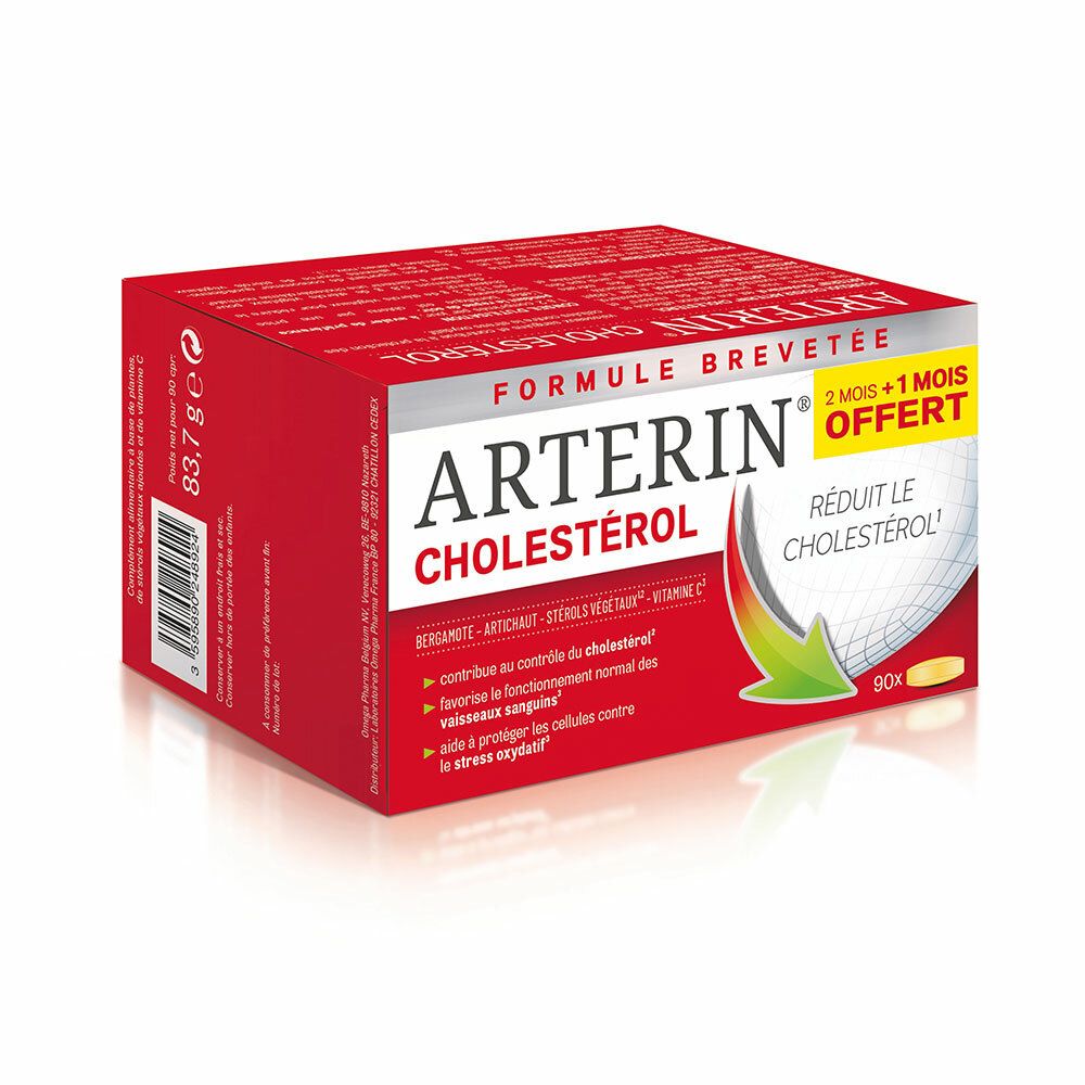 Arterin Cholestérol 90 Comprimés