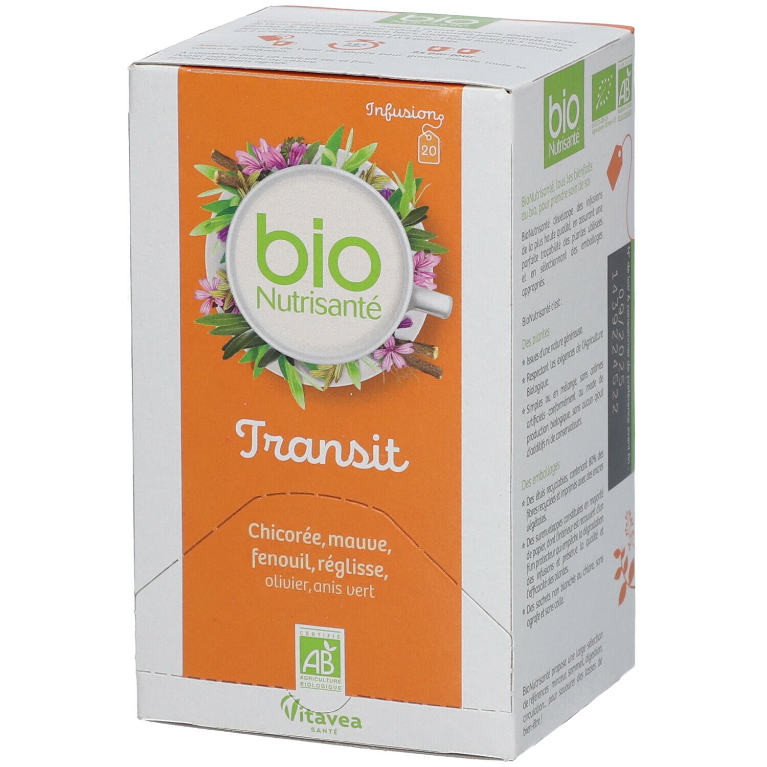 Nutrisanté bio Infusion Transit