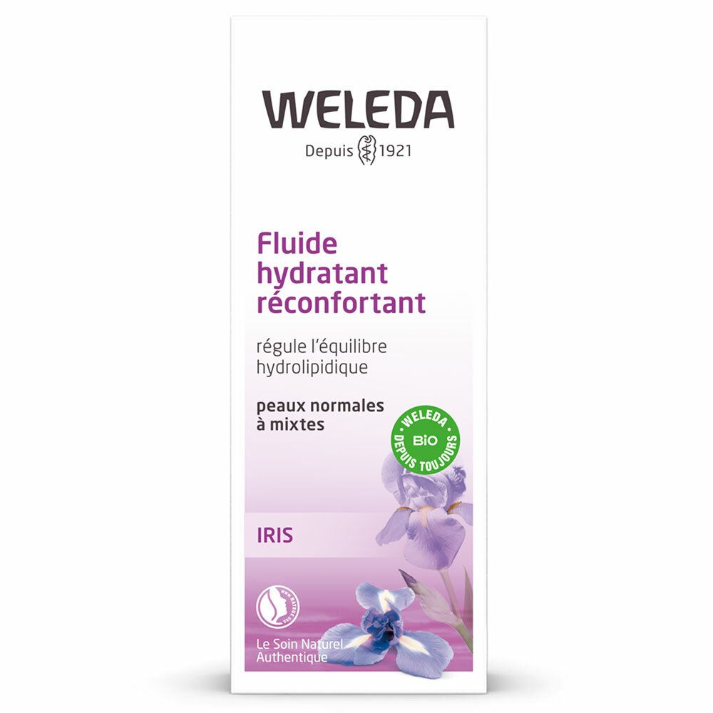 Weleda Fluide Hydratant Réconfortant à l'Iris Bio