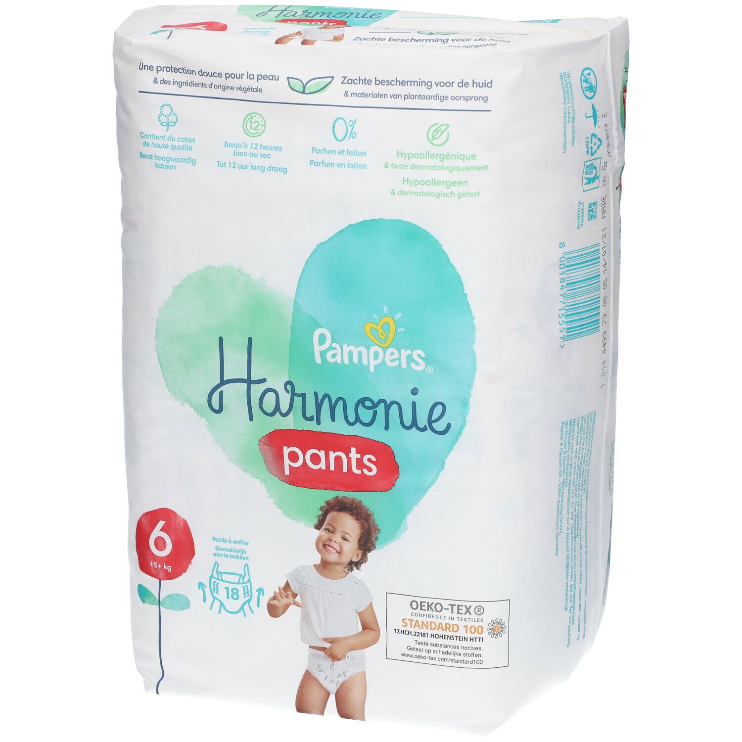Pampers® Harmonie Pants Couches-culottes Taille 6, +15 kg