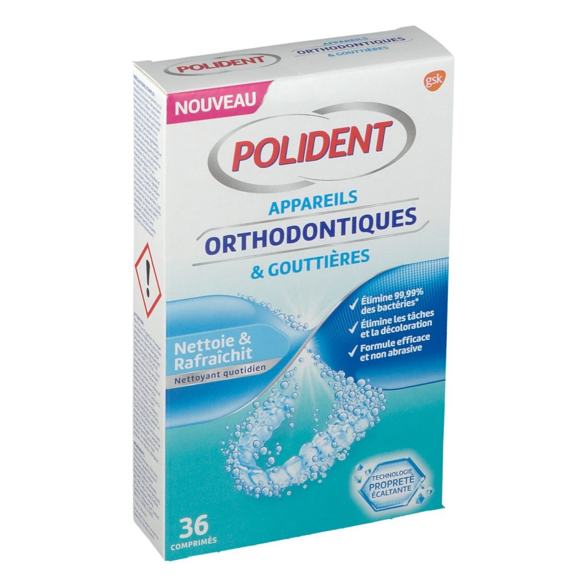 Polident® Nettoyant Appareils Orthodontiques & Gouttières