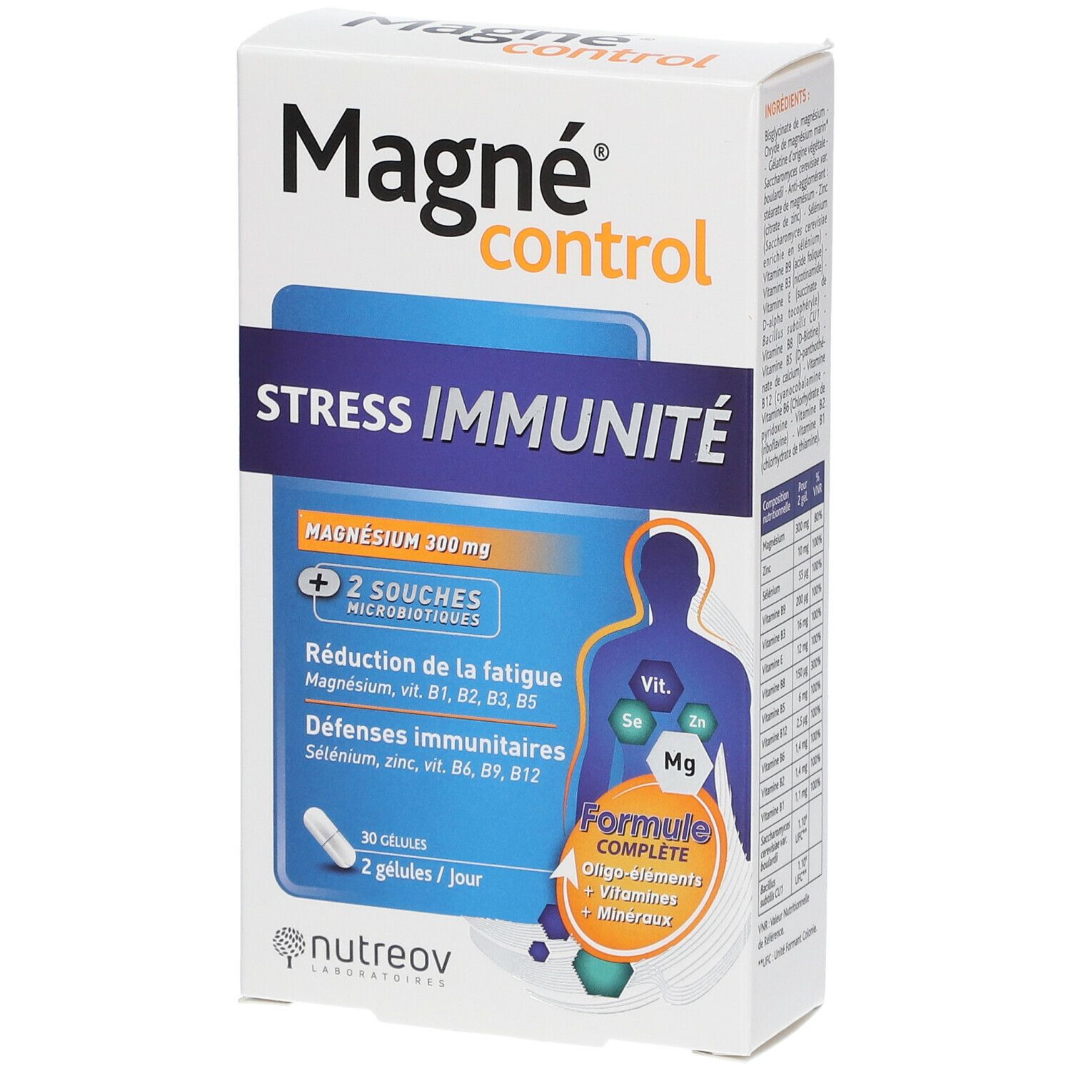 Nutreov Physcience Magné® Control Stress Immunité