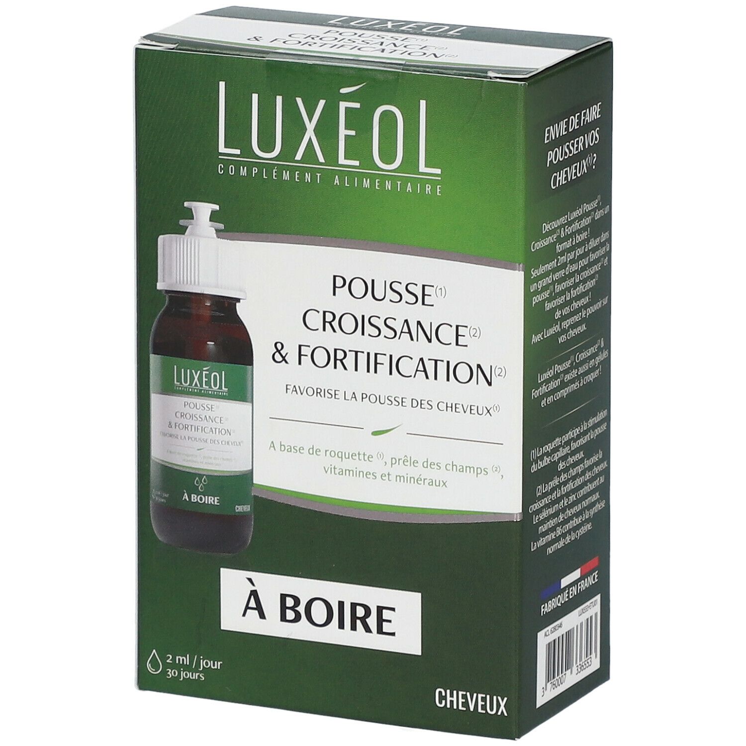 Luxéol Pousse, Croissance & Fortification (à boire)