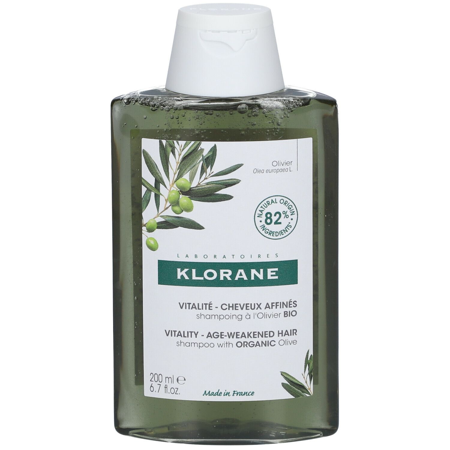 Klorane Shampoing vitalité à l'olivier bio