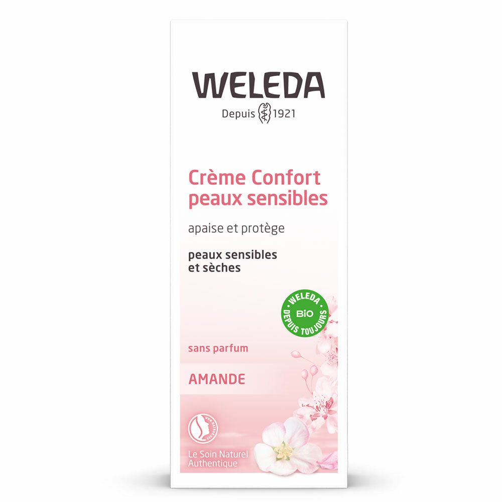 Weleda Crème Confort absolu à l'Amande Peaux Sensibles