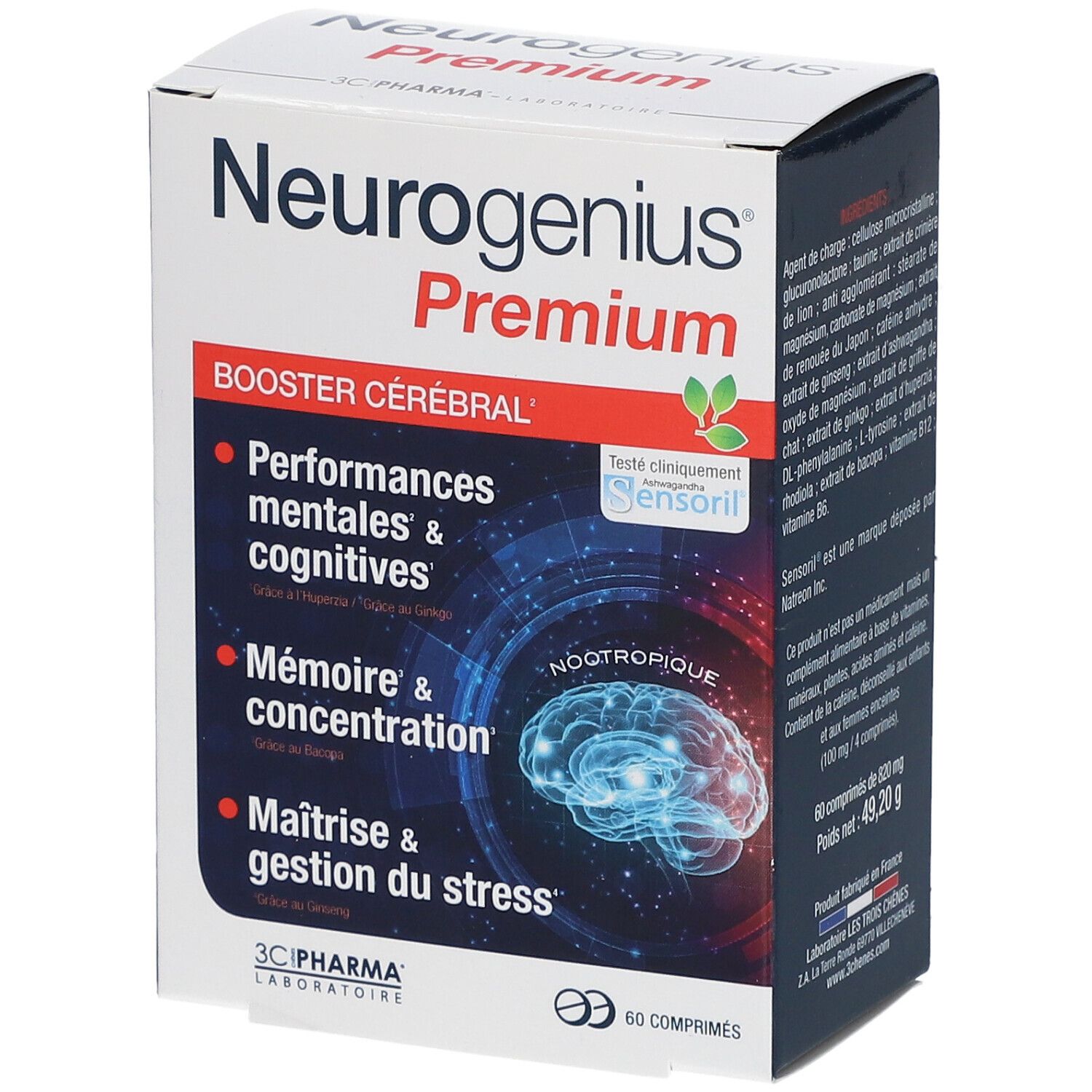 3C Pharma® Neurogenius® Premium