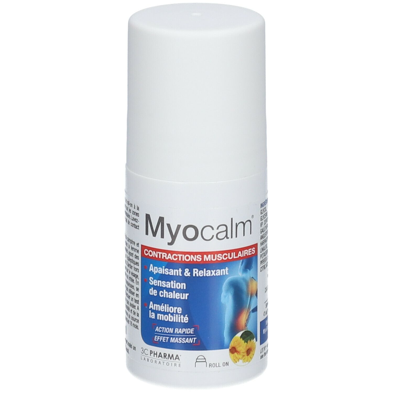 3C Pharma® Myocalm® Contractions musculaires Roll-on