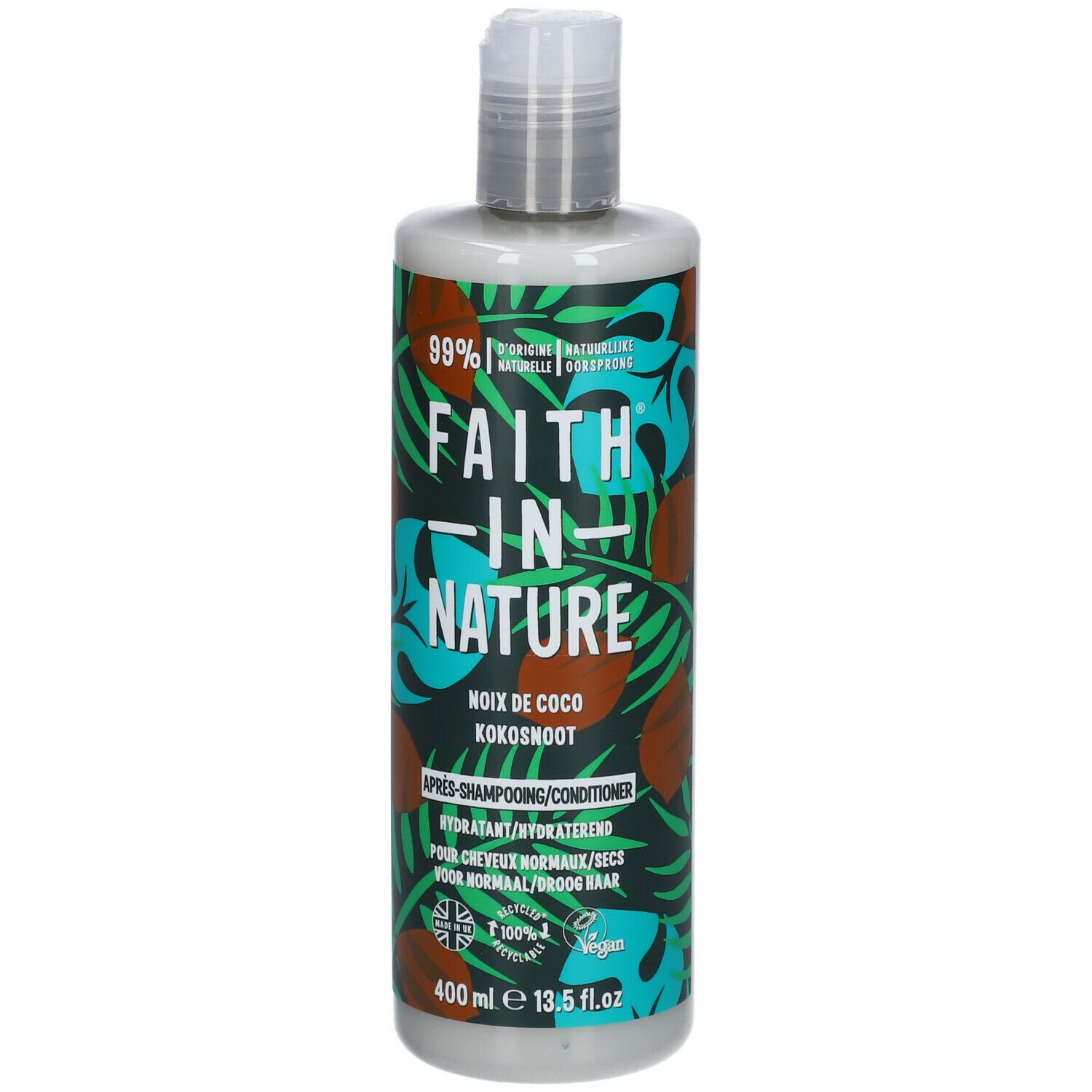Faith® IN Nature Après-Shampoing Hydratant à la Noix de Coco