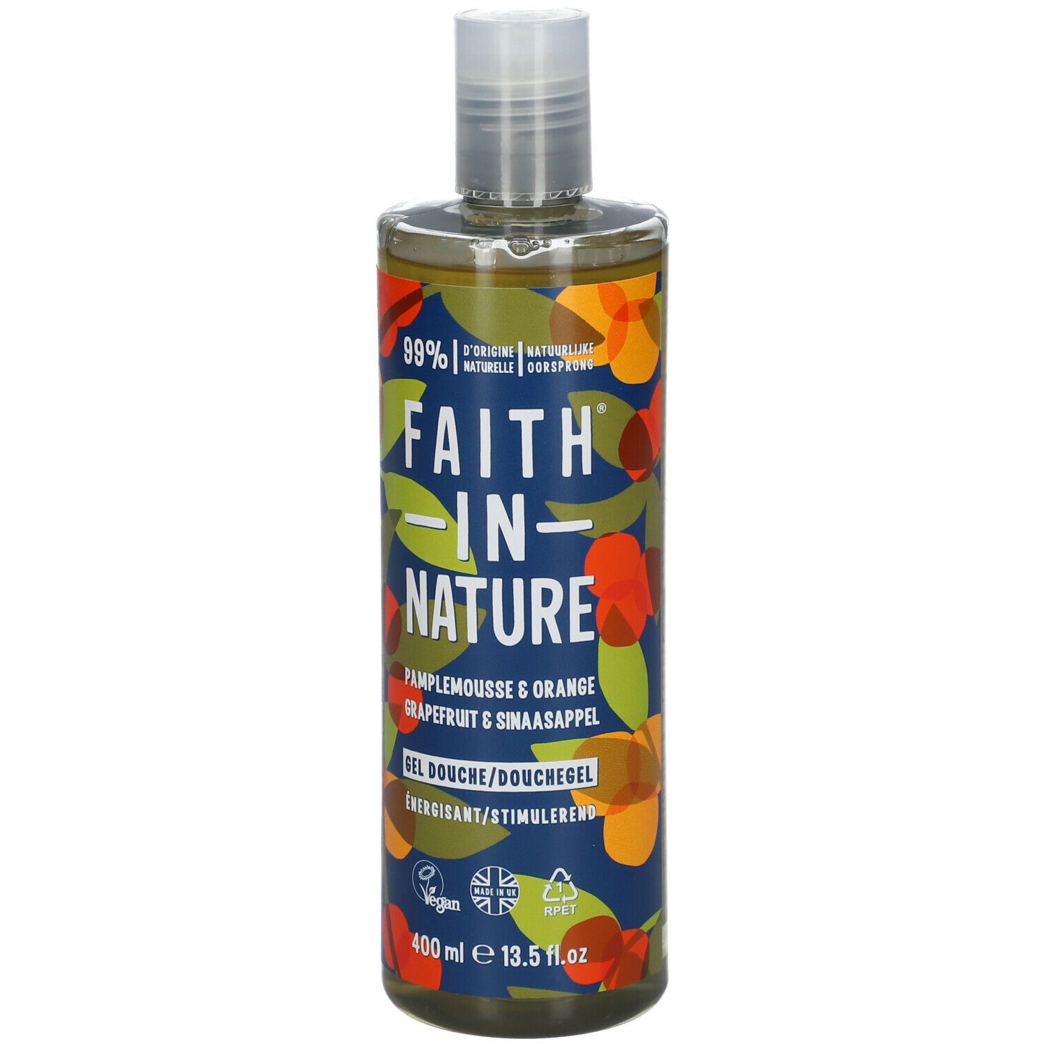 Faith® IN Nature Gel Douche & Bain Énergisant au Pamplemousse et à l'Orange