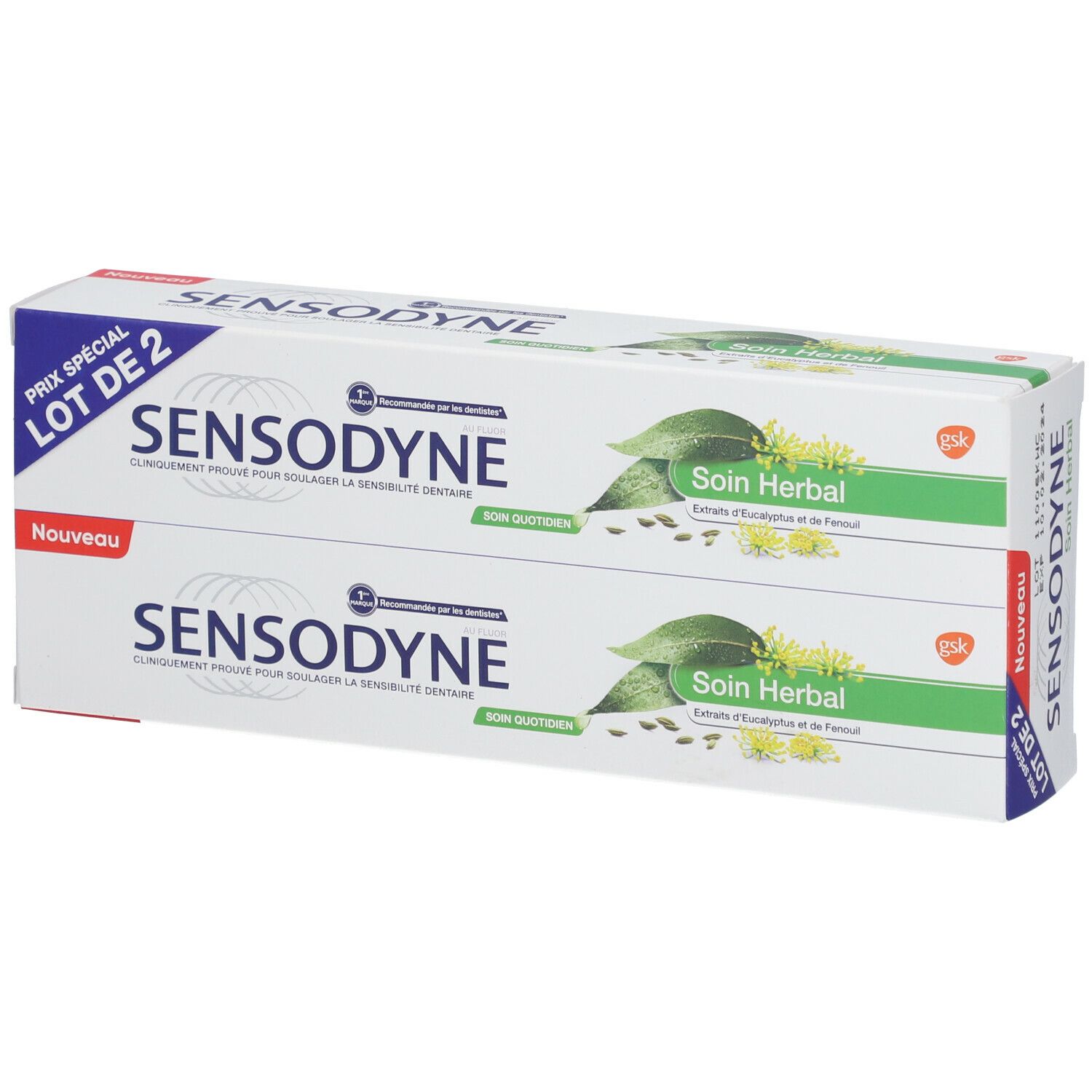 Sensodyne® Dentifrice Soin Herbal