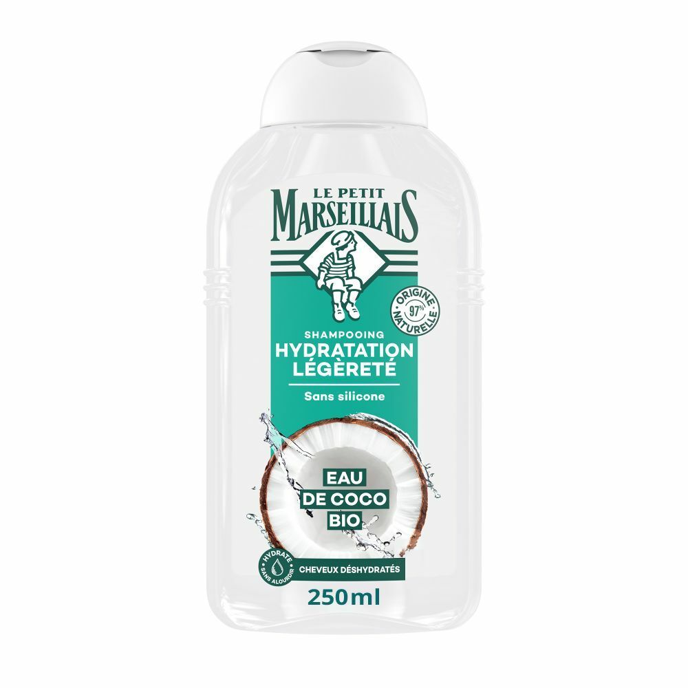 Le Petit Marseillais Shampooing Hydratation Infusion Calendula Et Eau De Coco