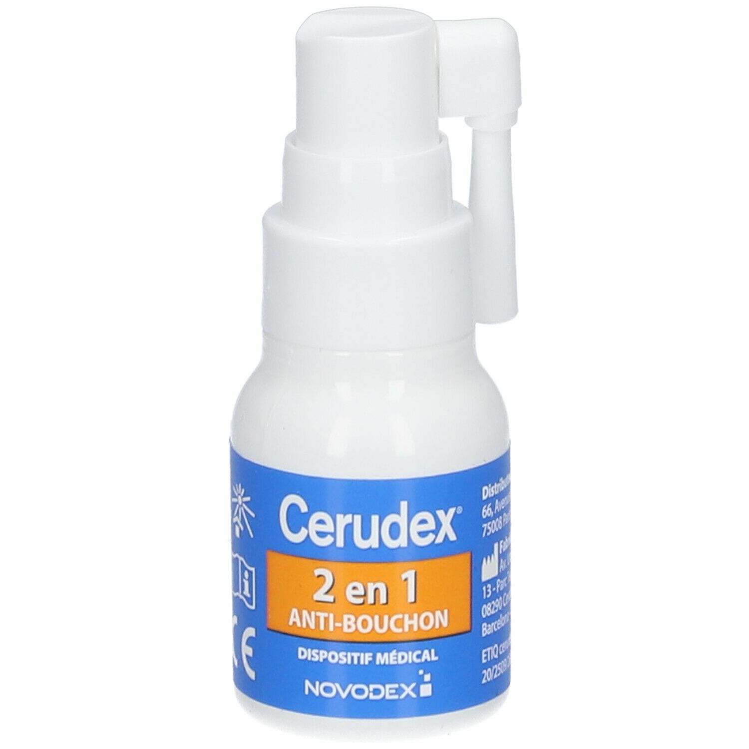 Novodex Cerudex 2 en 1 Anti-Bouchon Spray