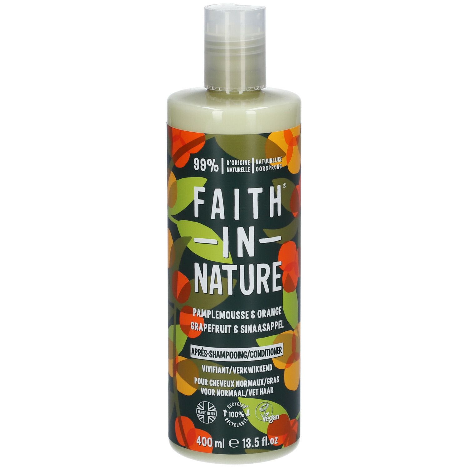 Faith® IN Nature Après-Shampoing Vivifiant au Pamplemousse & à l'Orange