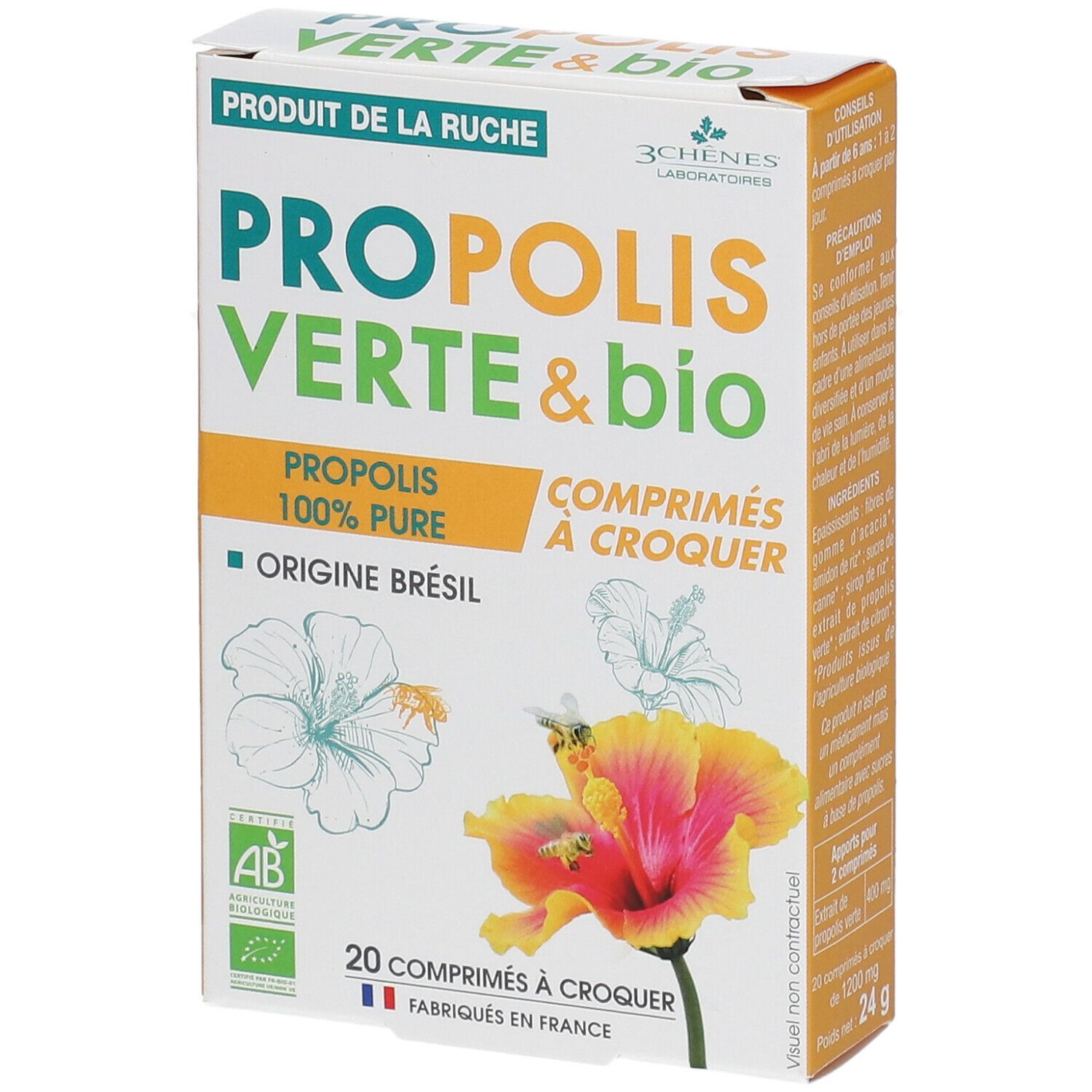 Les 3 Chênes® Propolis Verte & Bio