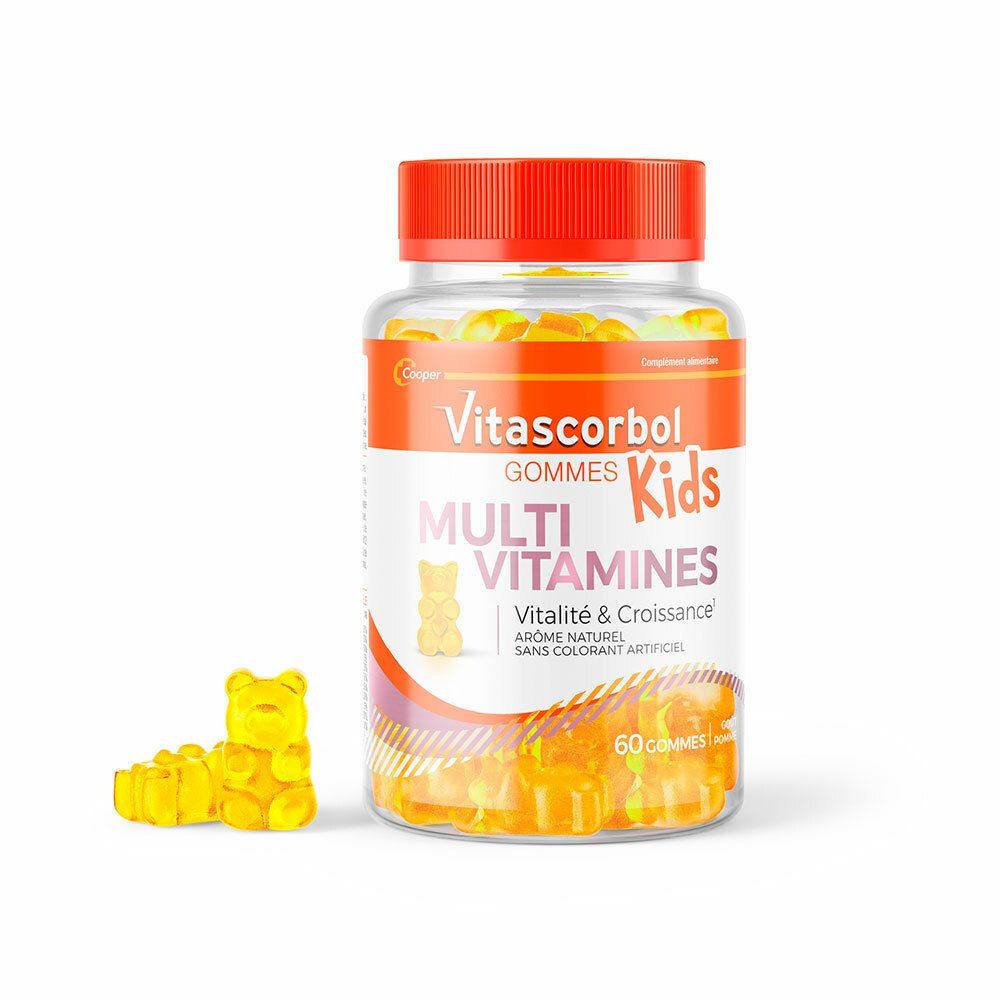 Cooper VitascorbolGommes Multivitamines Kids