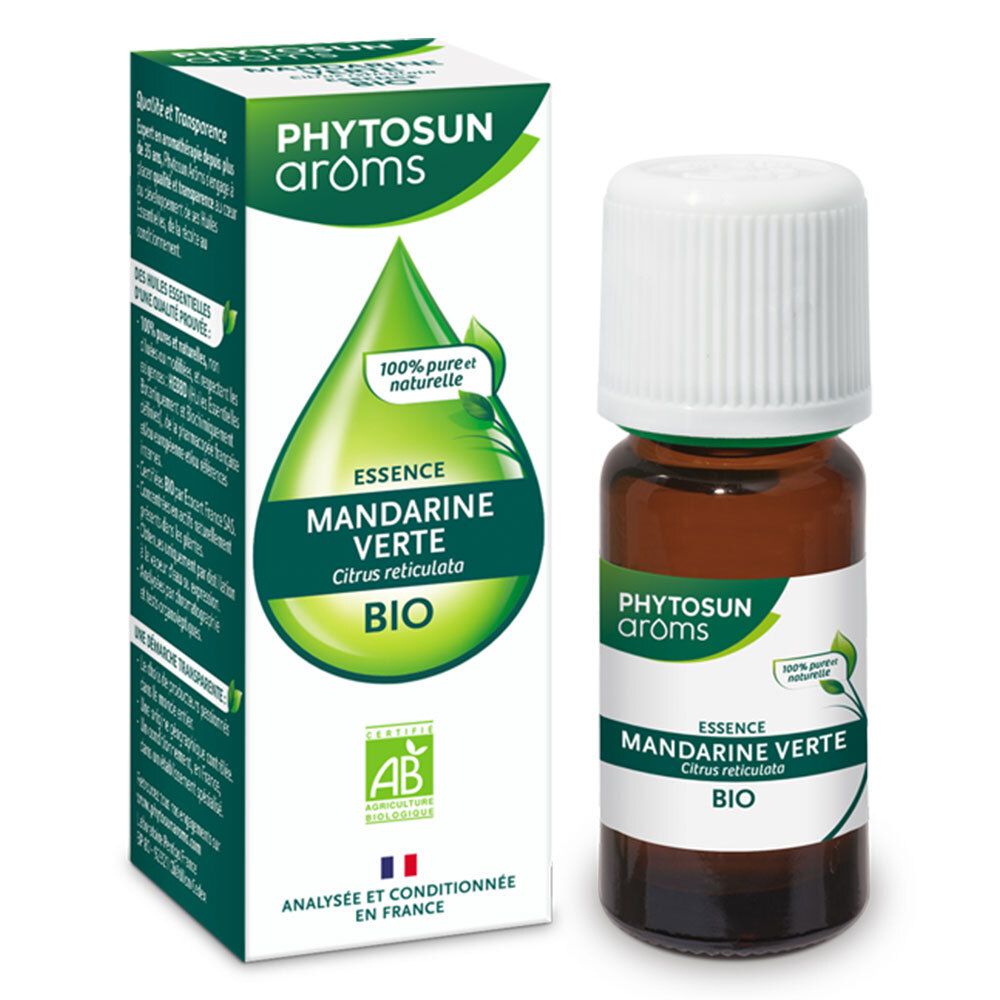 Phytosun arôms Mandarine Verte Bio Huile Essentielle