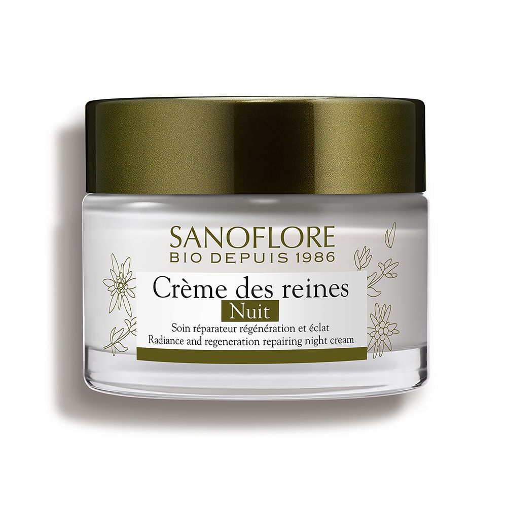 Sanoflore Crème des reines nuit soin réparateur régénération éclat certifié Bio 50ml