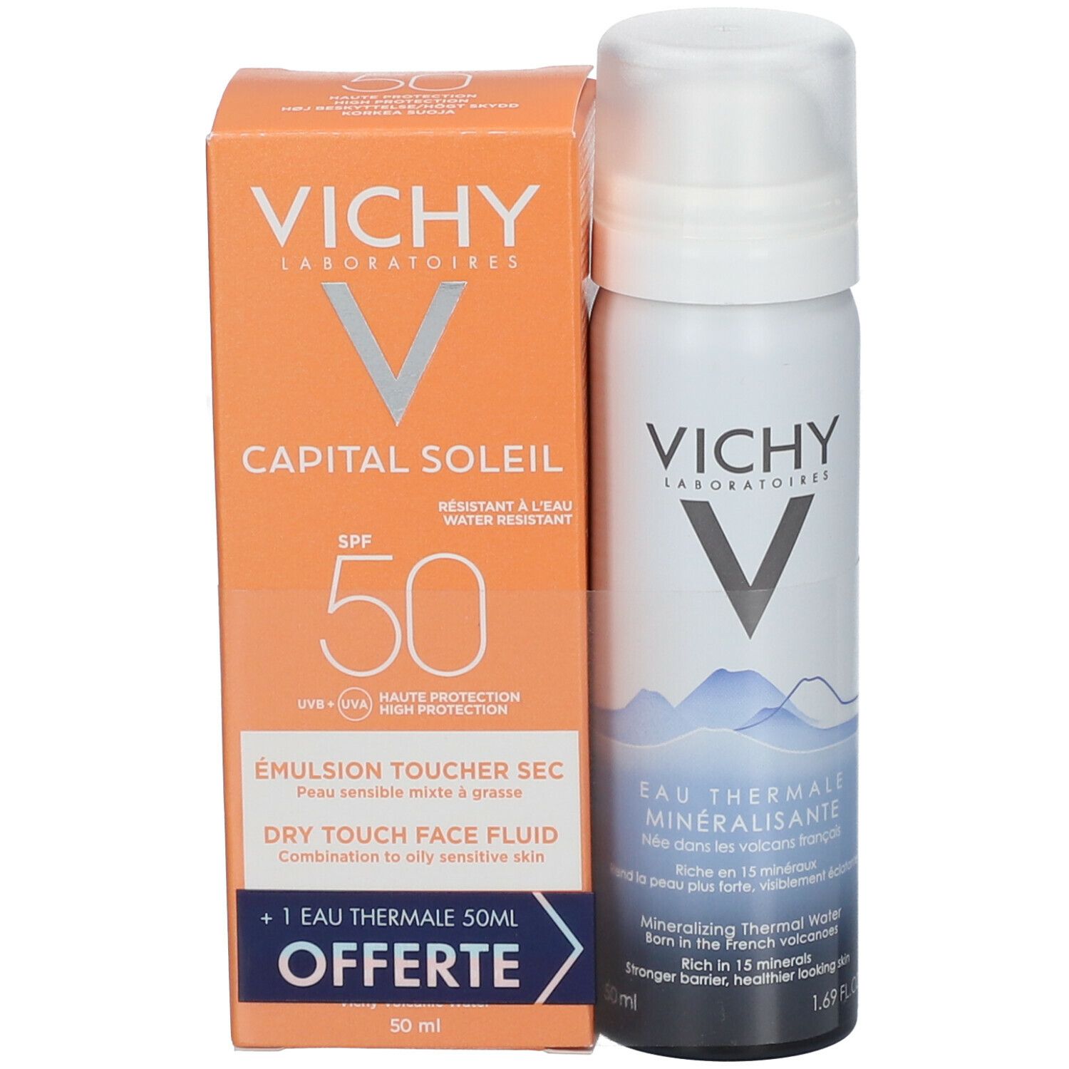 Vichy Capital Soleil Emulsion Toucher Sec SPF 50
