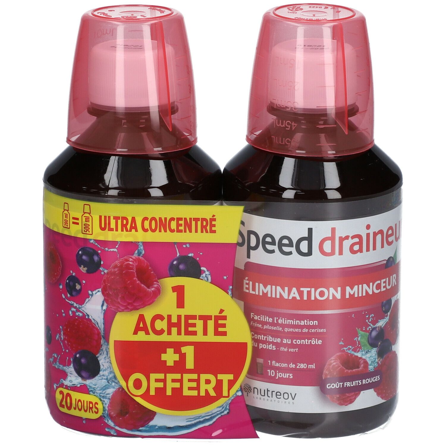 Nutreov Physcience Speed draineur® Fruits rouges