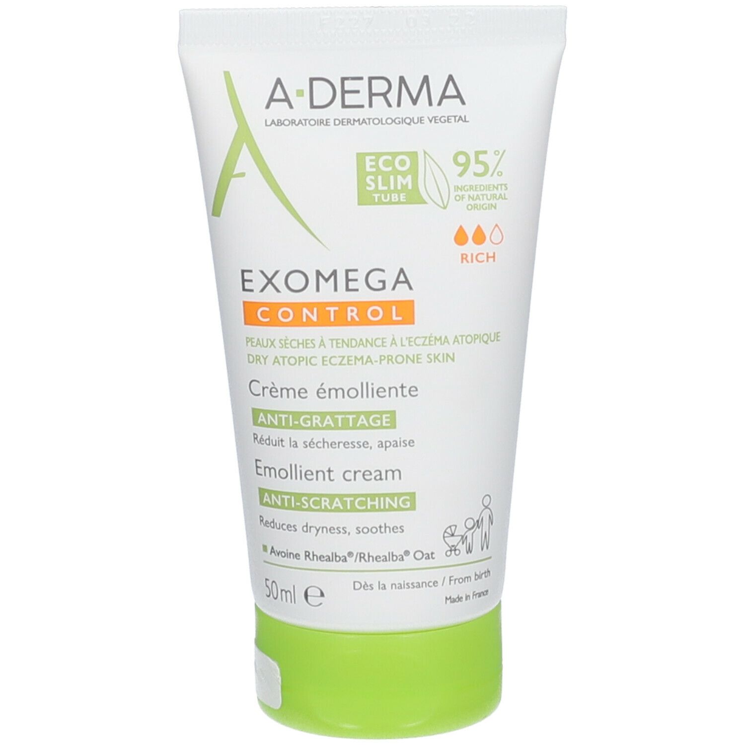 A-Derma Exomega Control Crème émolliente anti-grattage