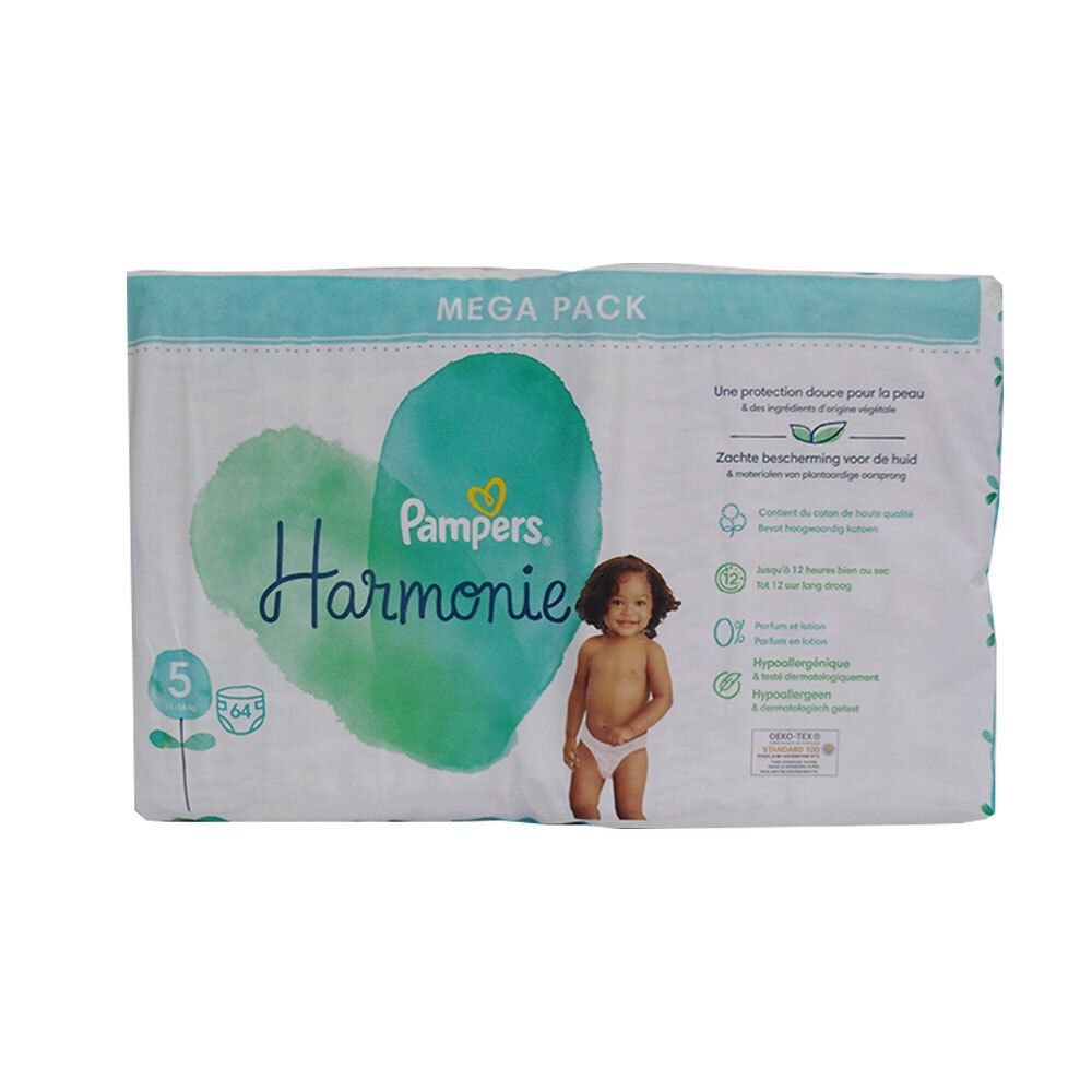Pampers® Harmonie Couches Taille 5, +11 kg