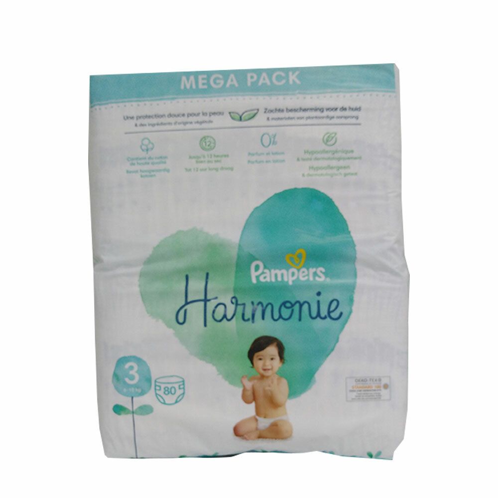 Pampers® Harmonie Couches Taille 3, 6 - 10 kg