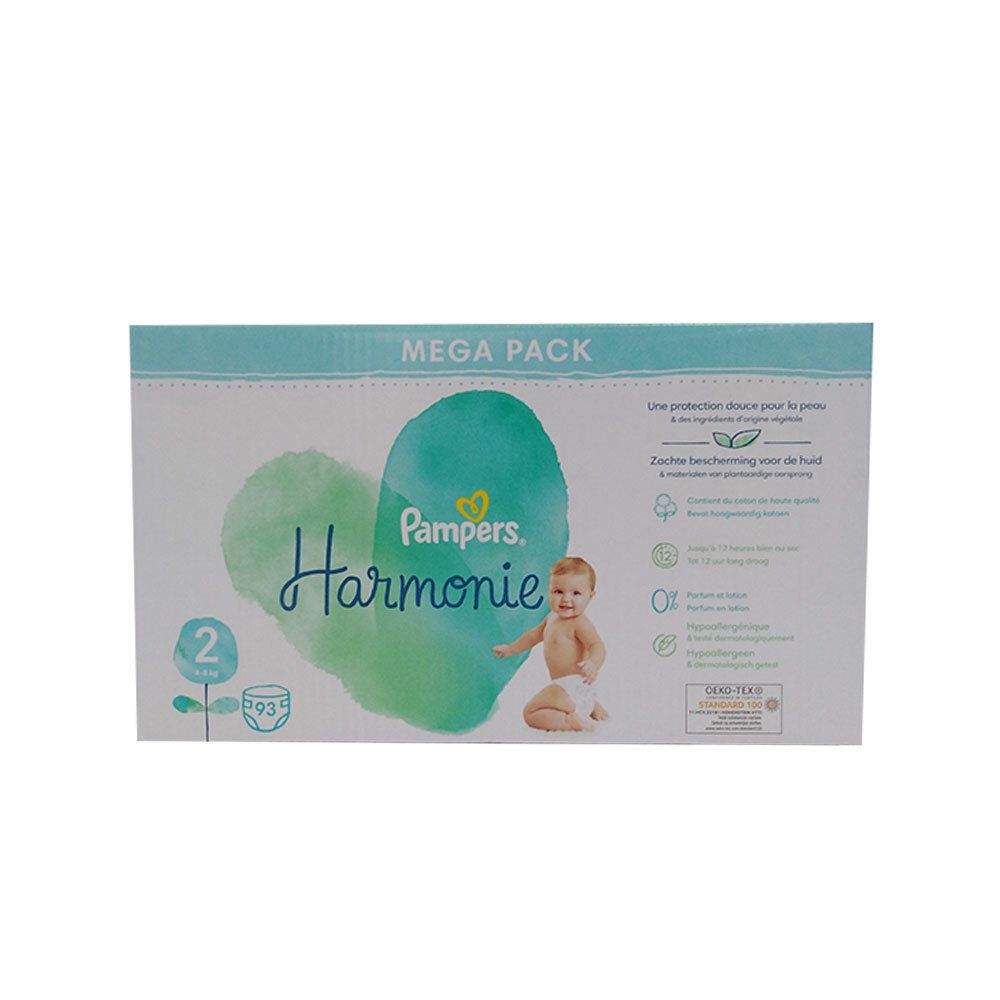 Pampers® Harmonie Couches Taille 2, 4-8 kg
