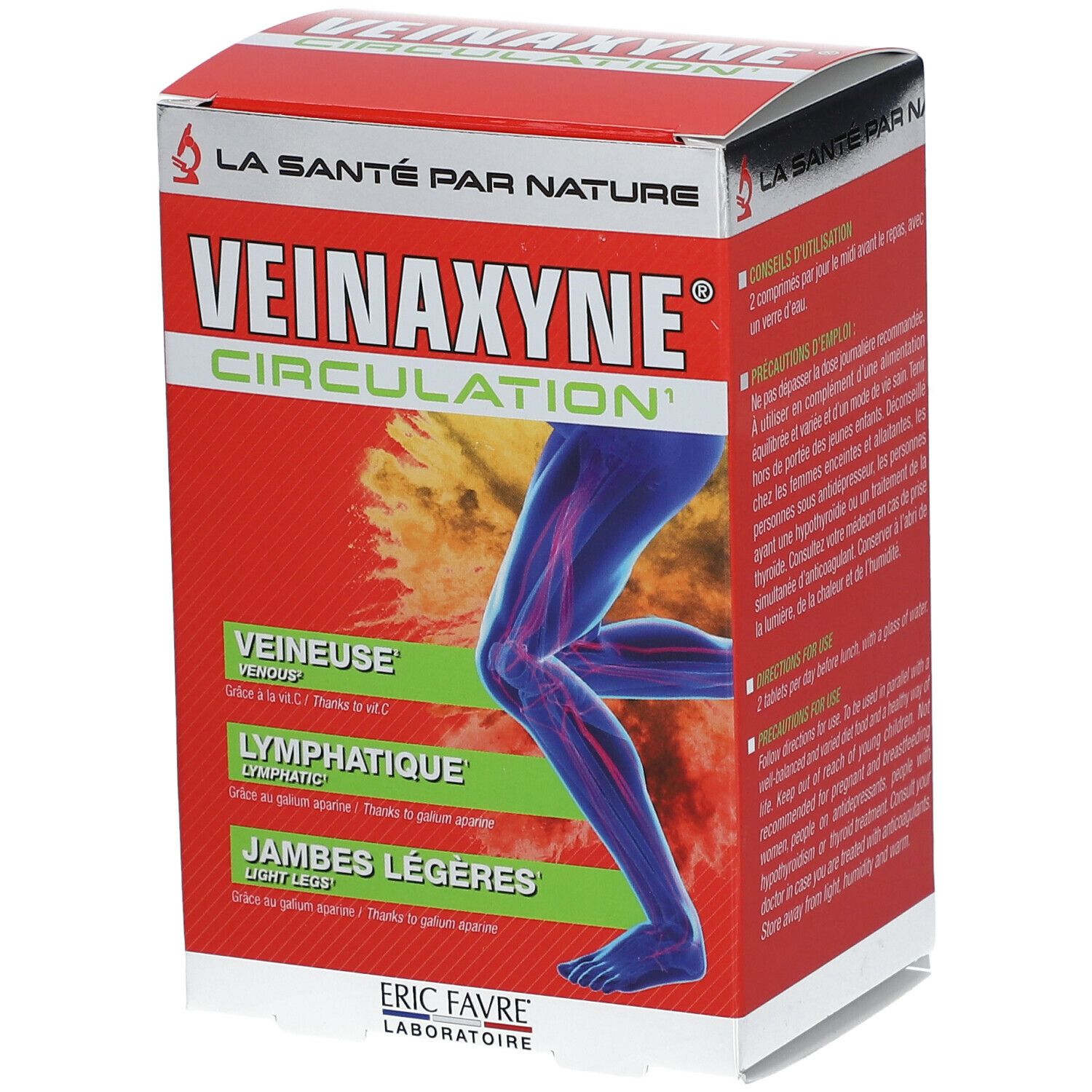 Eric Favre® Veinaxyne® Circulation veineuse et lymphatique