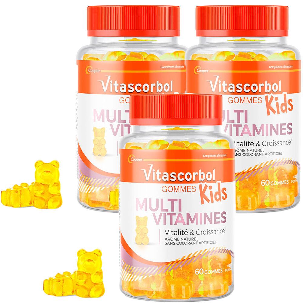 Cooper VitascorbolGommes Multivitamines Kids