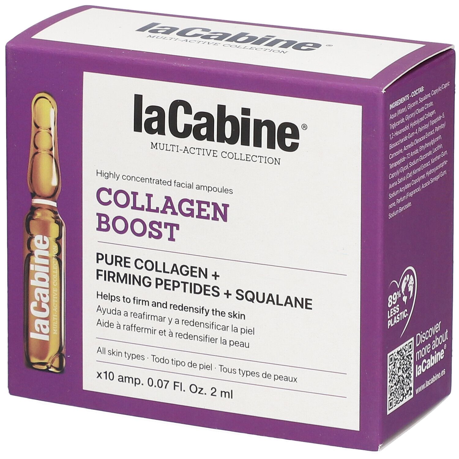 laCabine® COLLAGEN BOOST AMPOULES 10x2 ml - Redcare Pharmacie